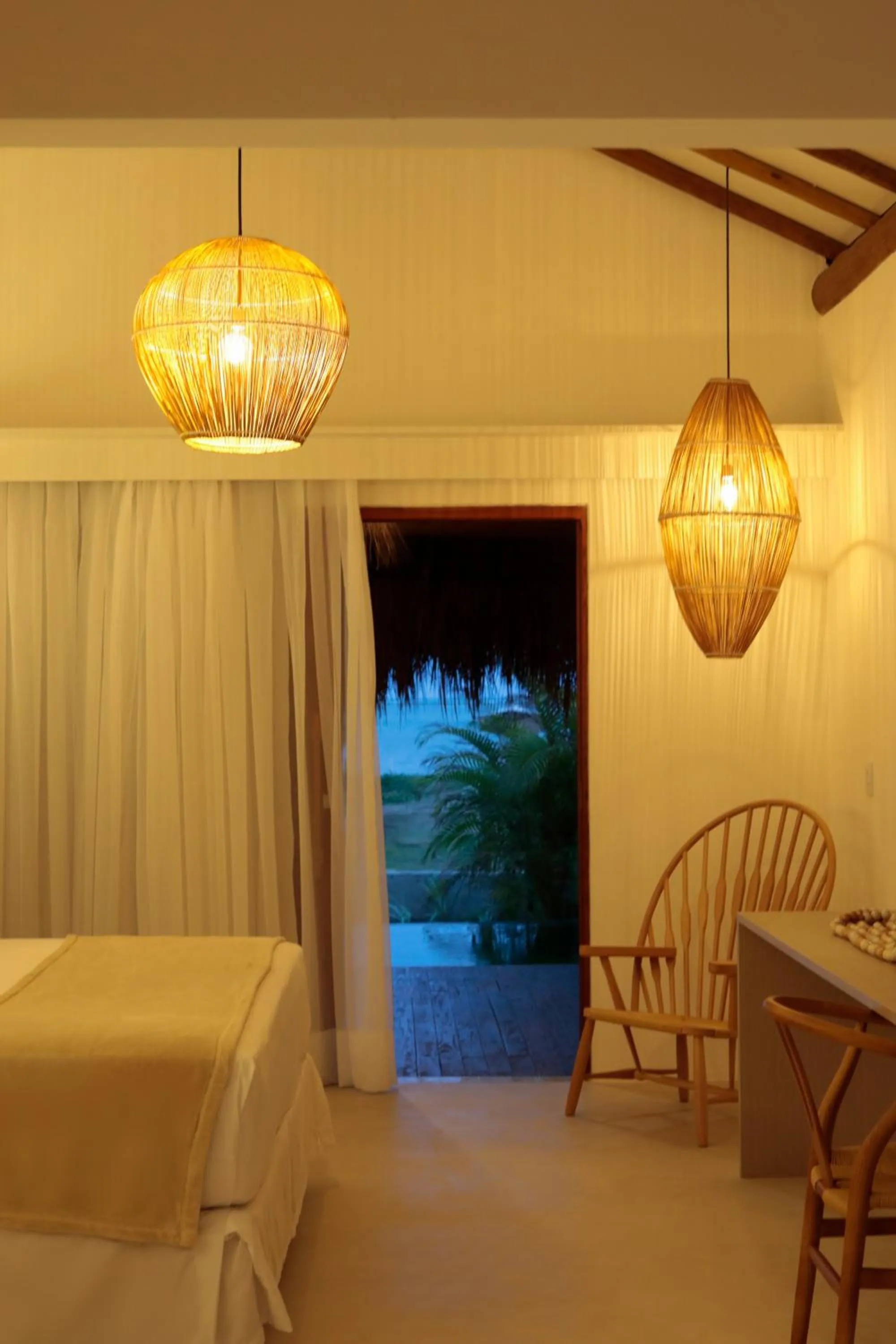 Bed in Pousada Tatuá