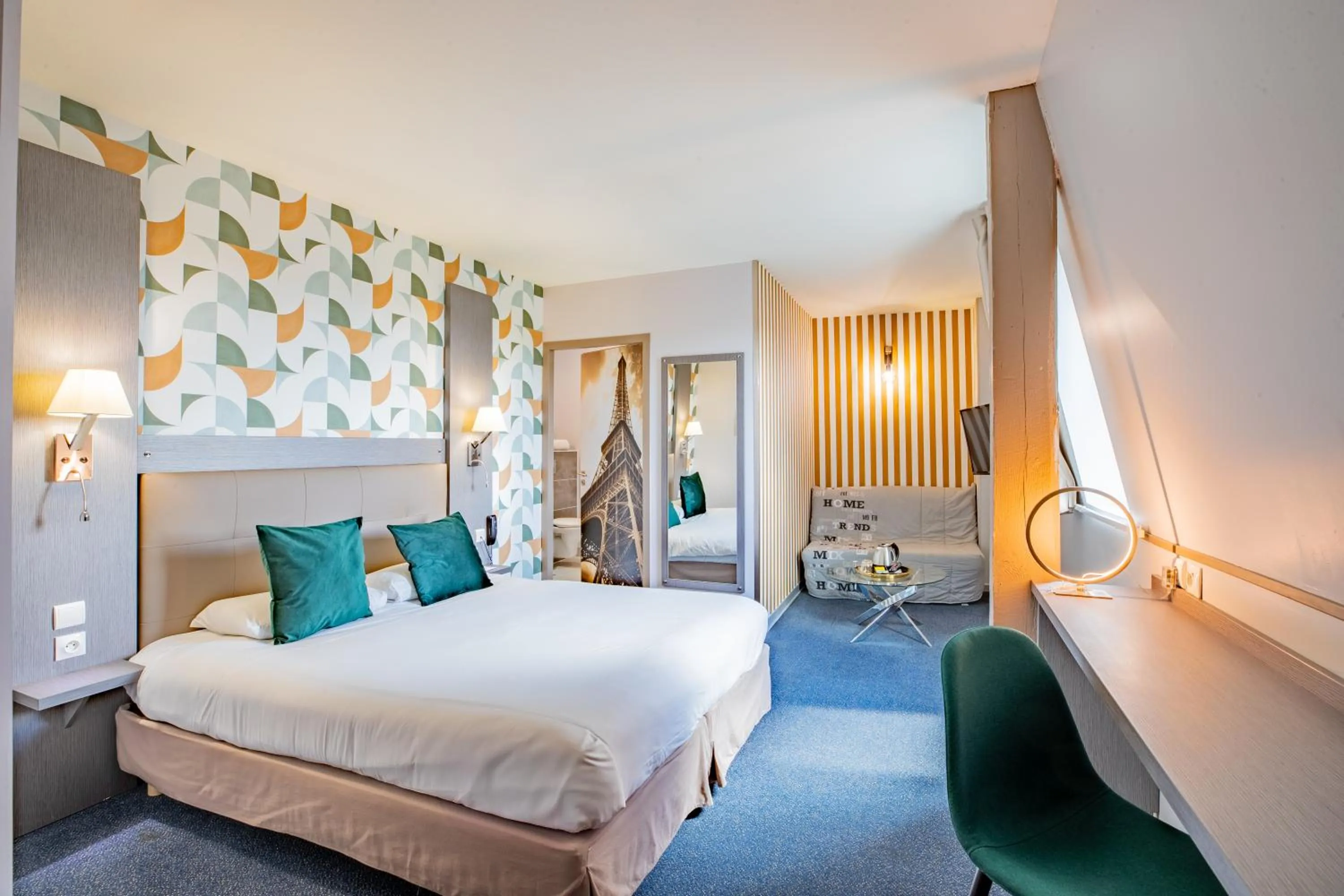 Bed in Best Western Hotel Saint Claude