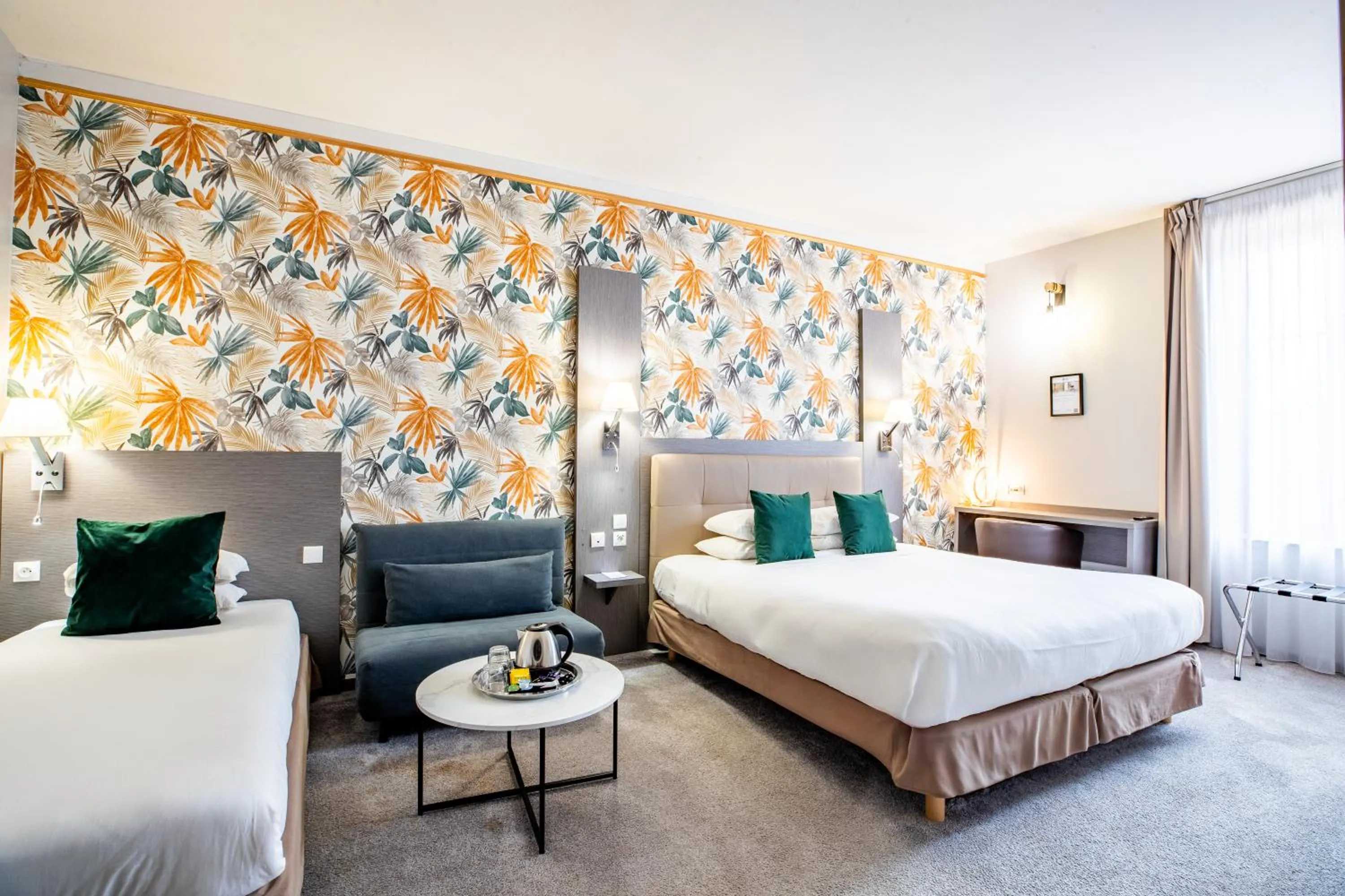 Bed in Best Western Hotel Saint Claude