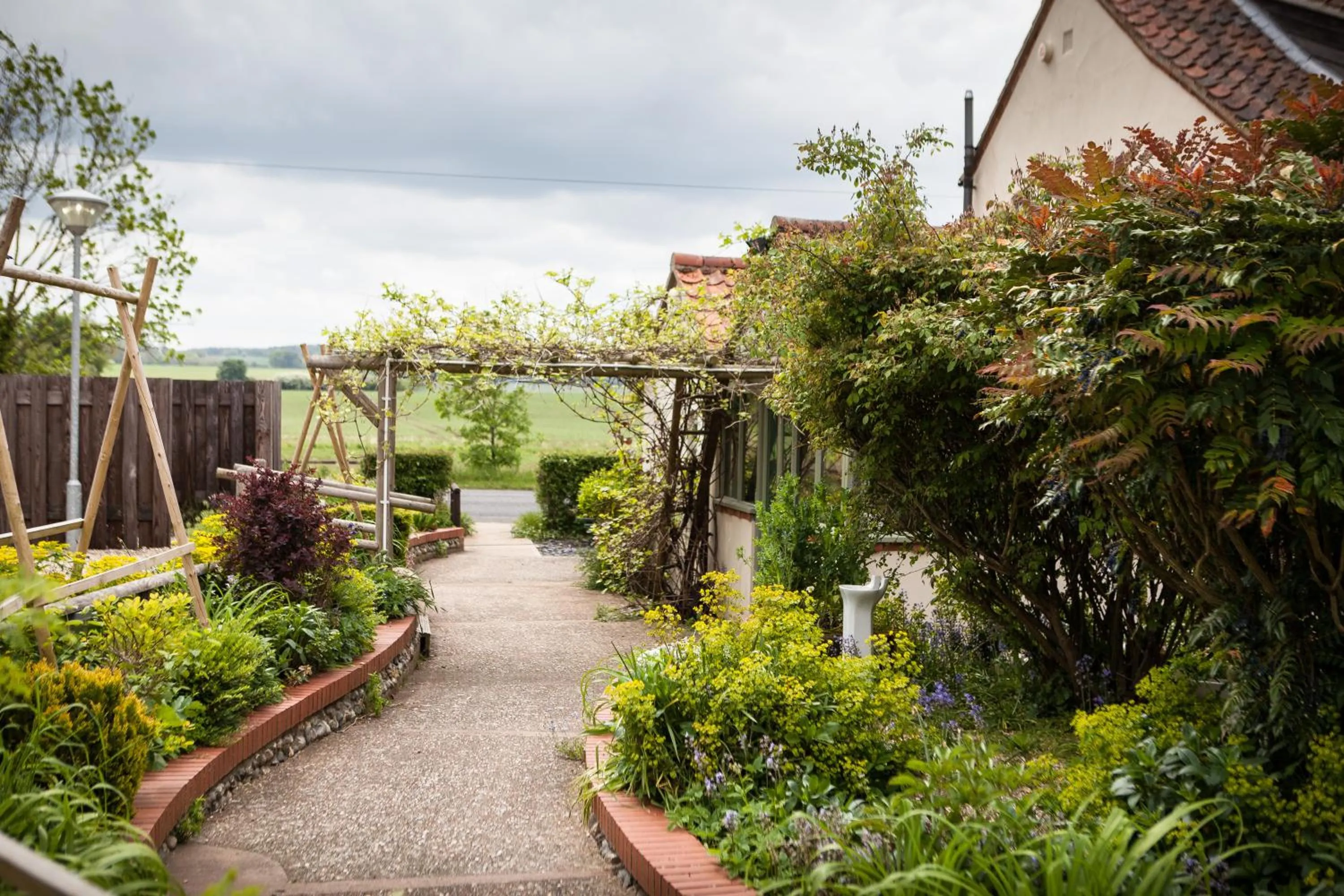 Garden in Greenbanks Hotel Norfolk