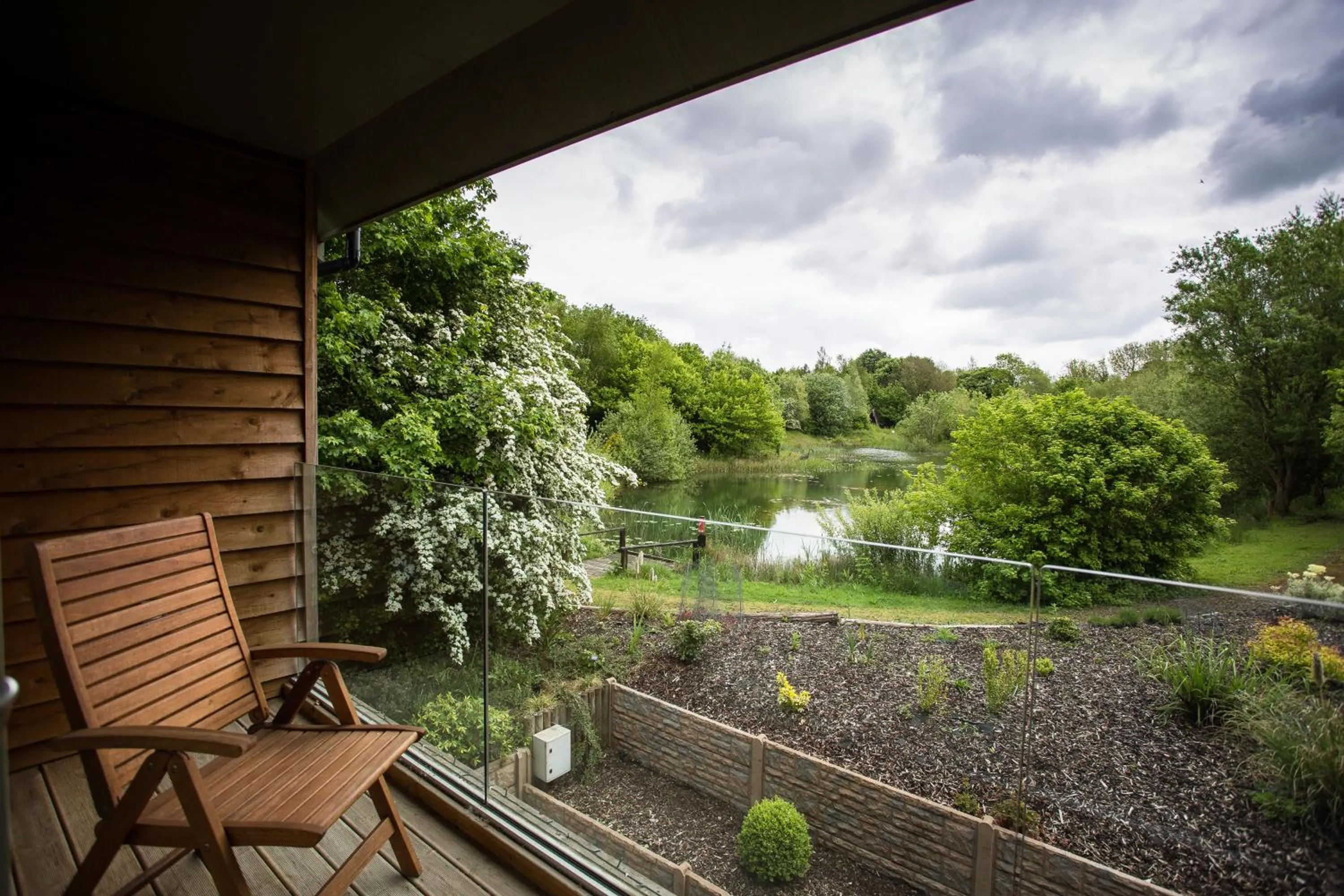 Garden view in Greenbanks Hotel Norfolk