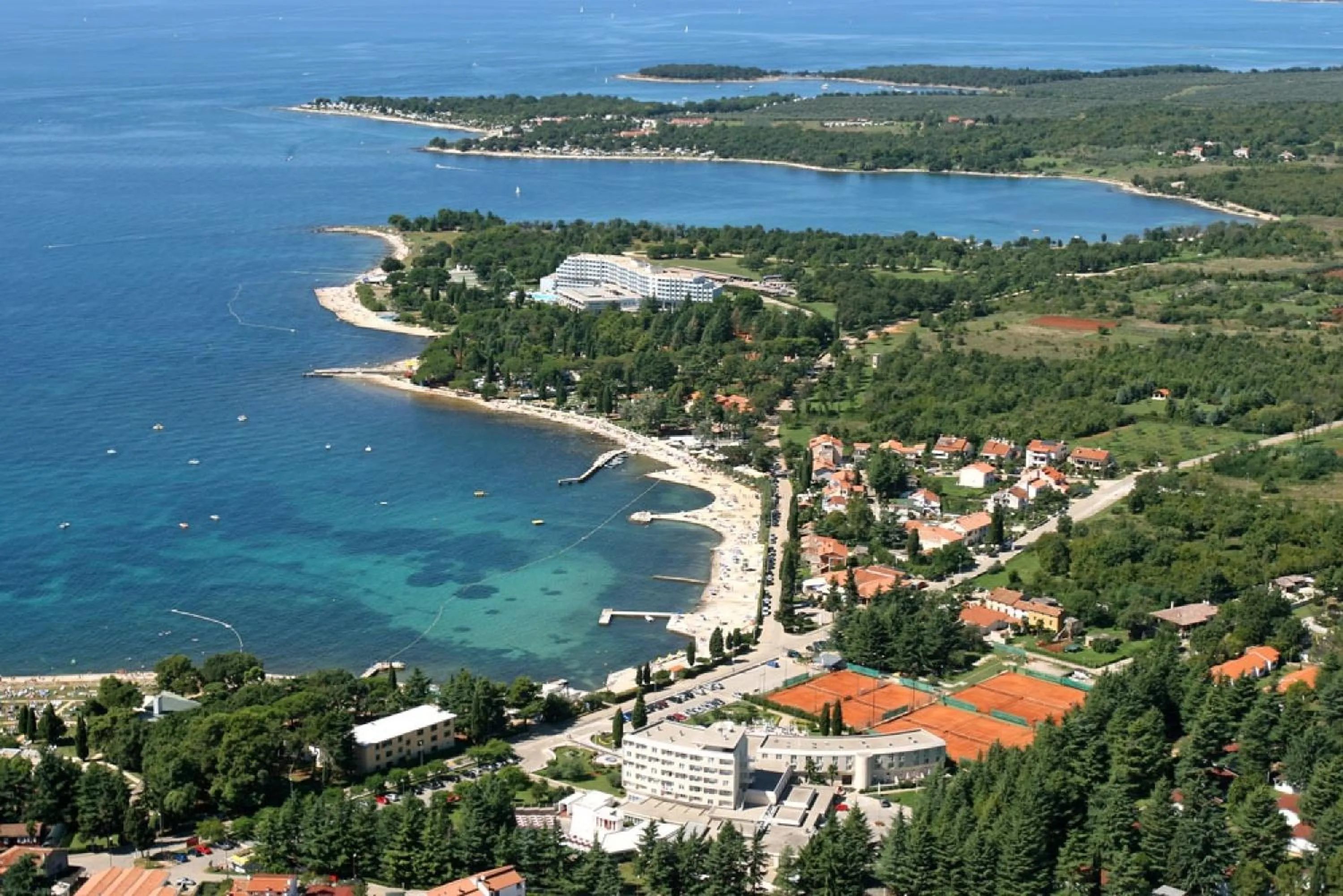 Bird's eye view in Apartments Villa Alba