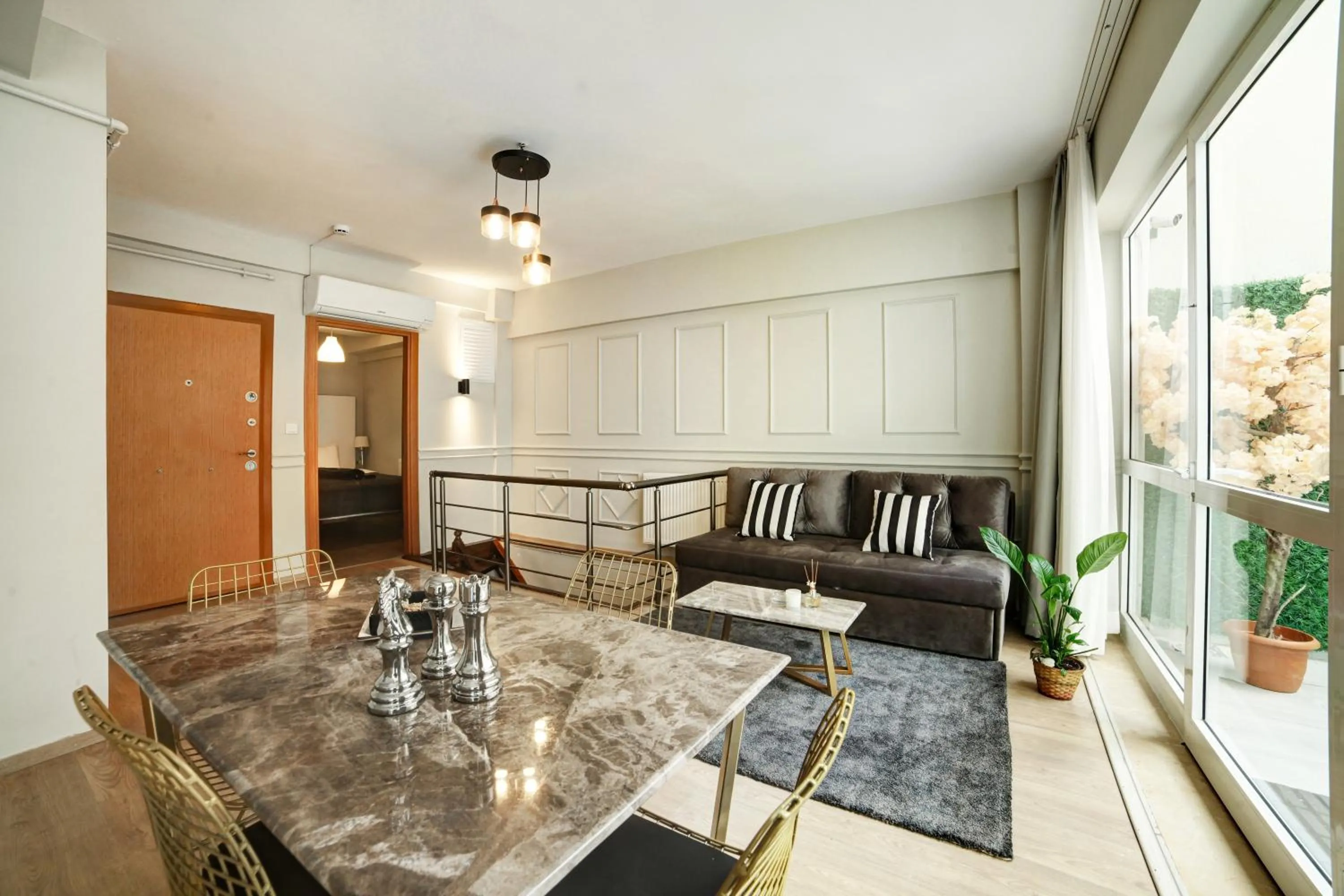 Living room in Beddington Residence Sisli