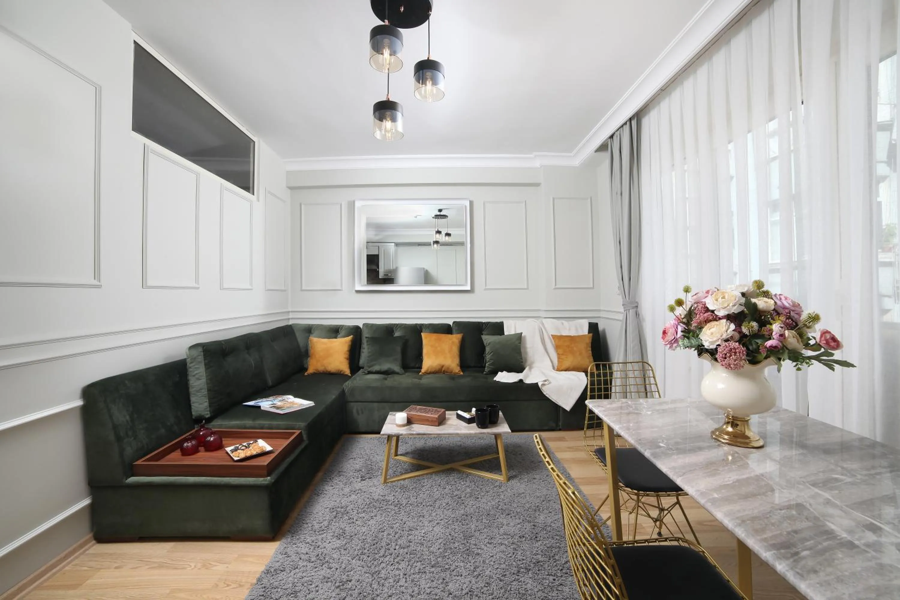 Living room in Beddington Residence Sisli