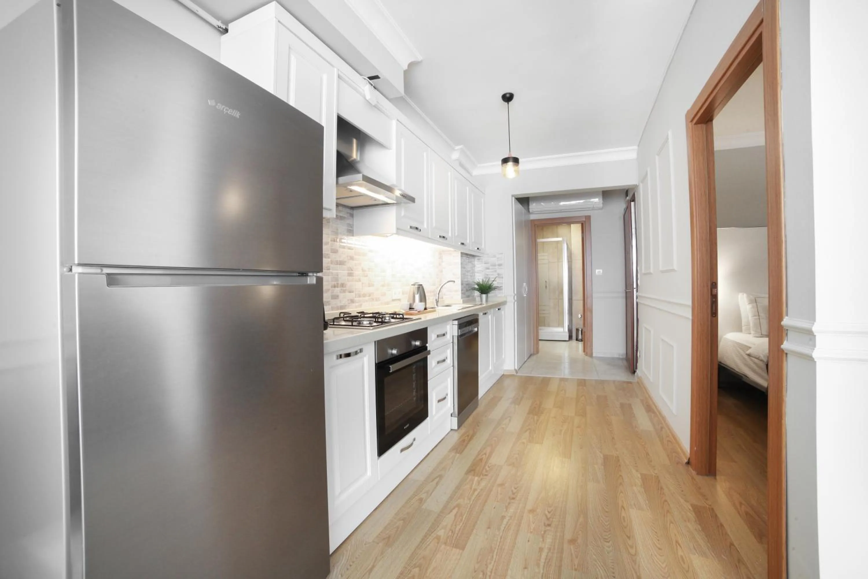 Kitchen or kitchenette in Beddington Residence Sisli