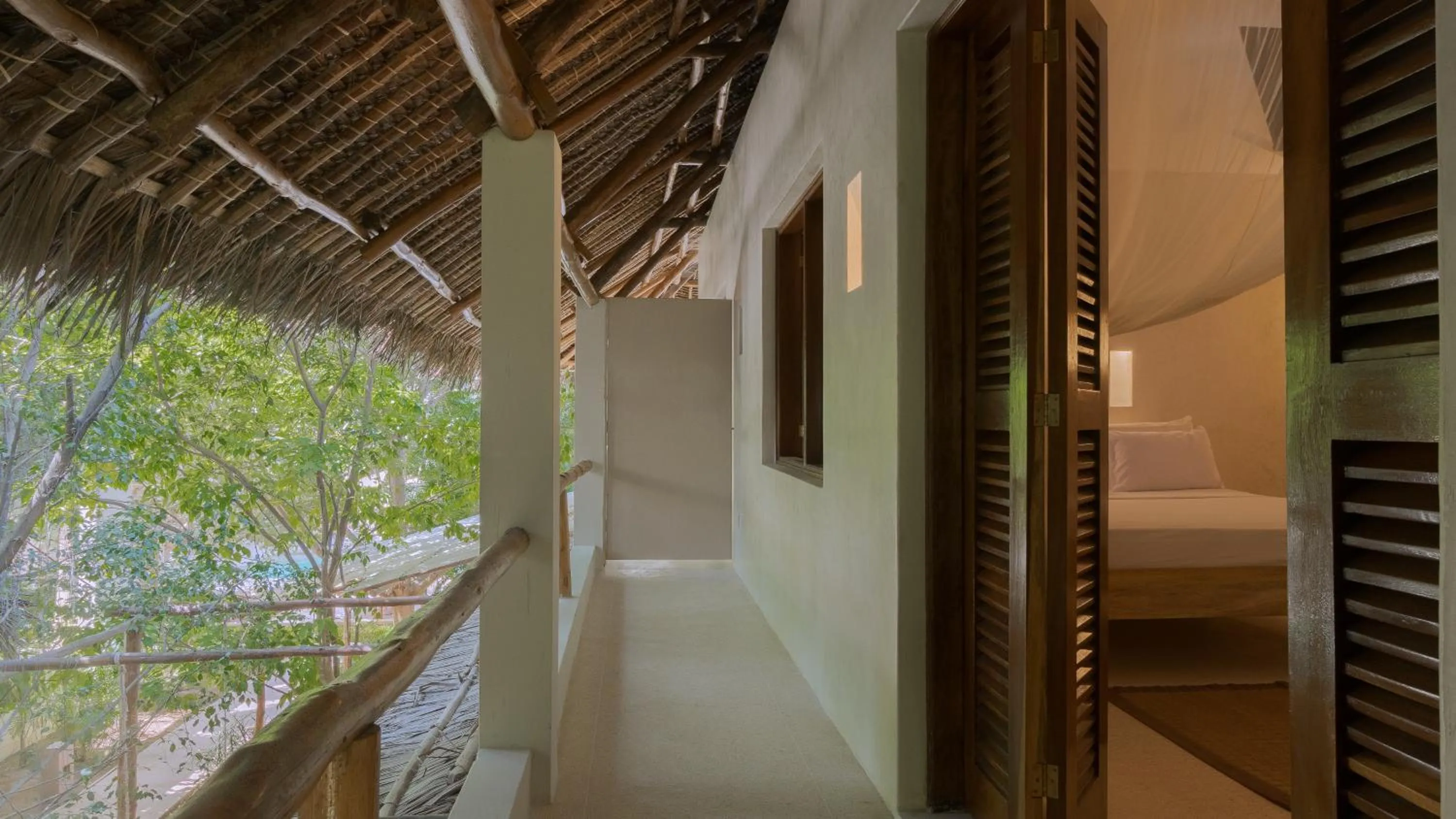 Bed in Palm Garden ECO Boutique Hotel No Kids under 12