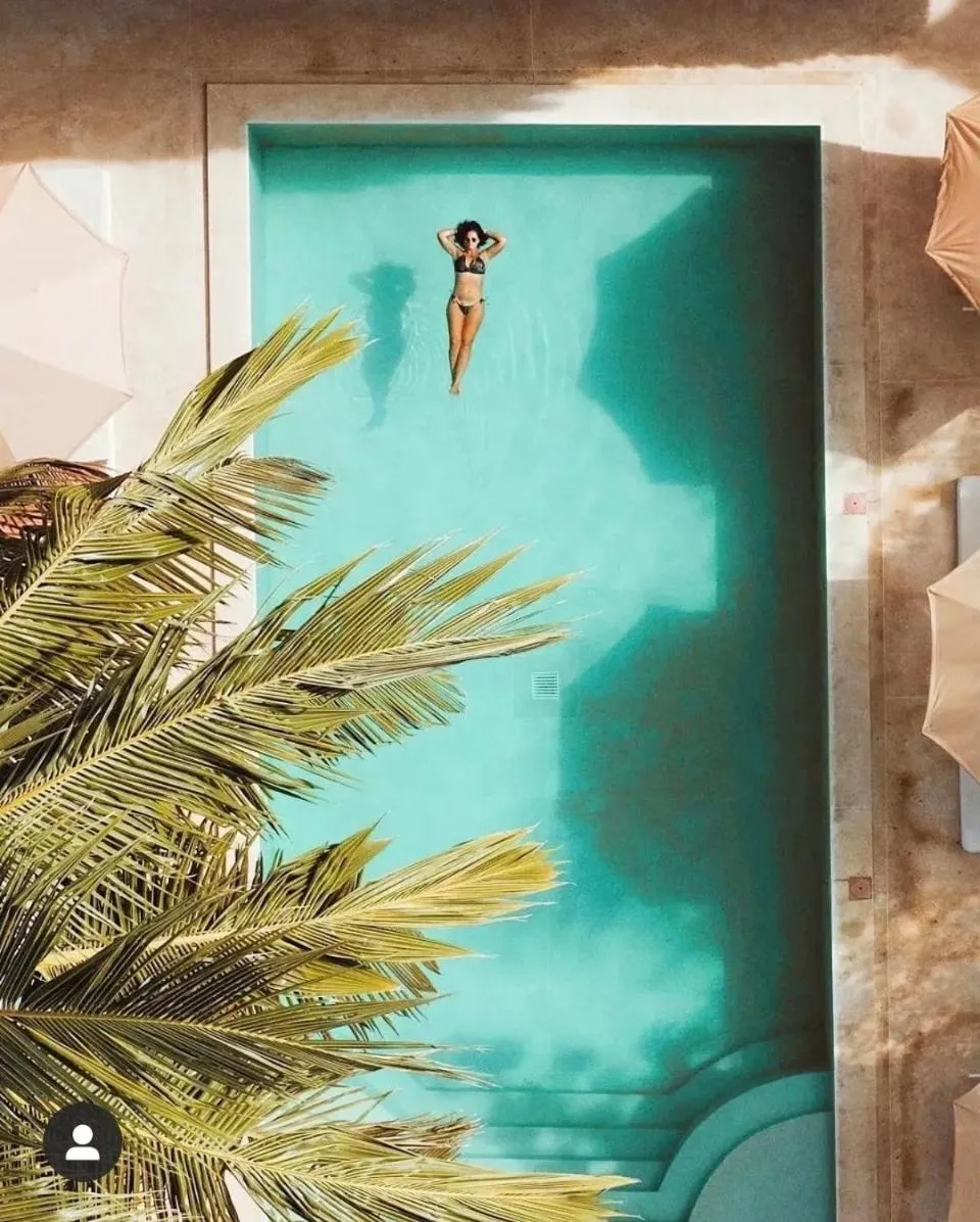 Swimming pool in Palm Garden ECO Boutique Hotel No Kids under 12