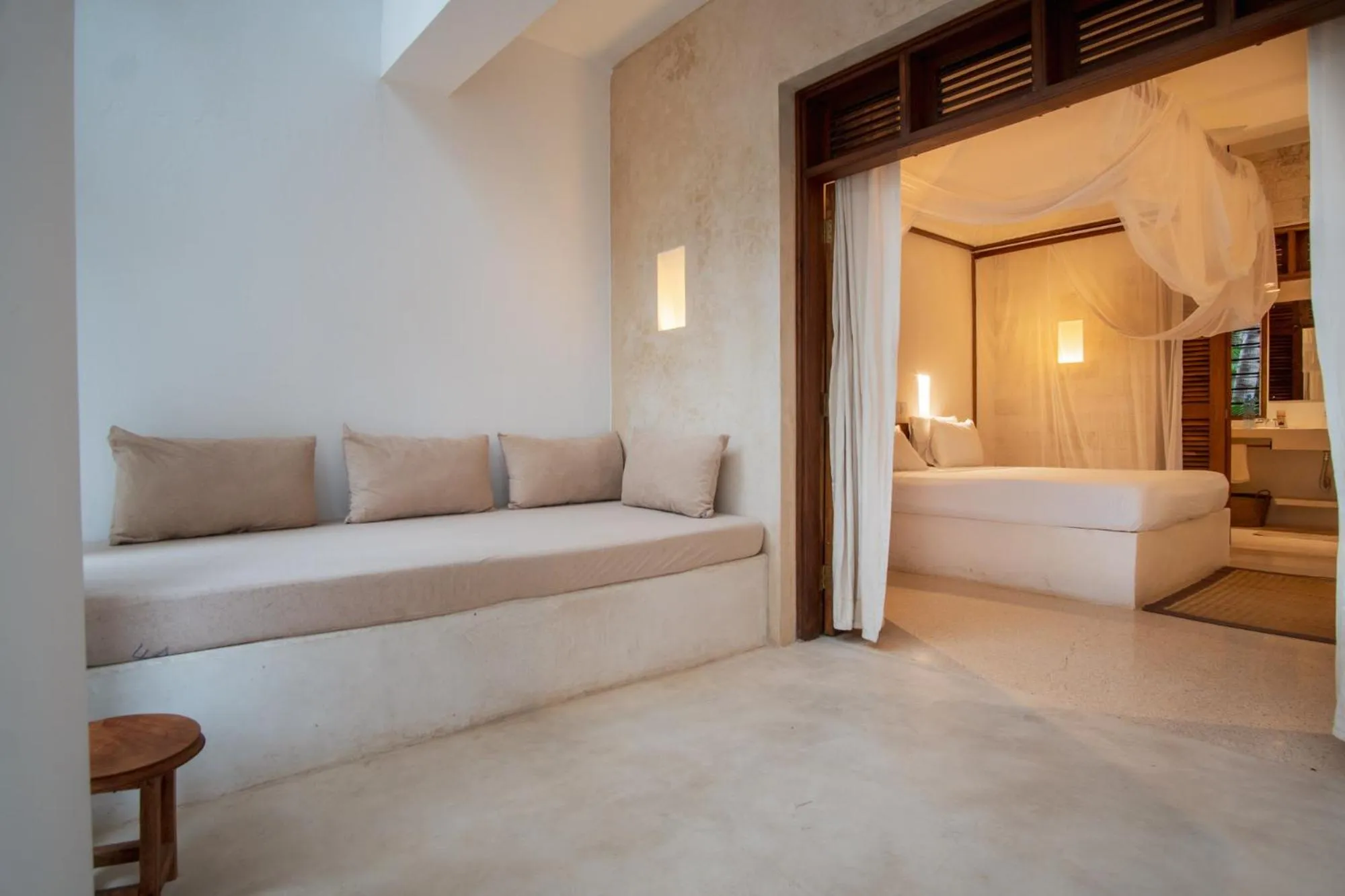 Bed in Palm Garden ECO Boutique Hotel No Kids under 12