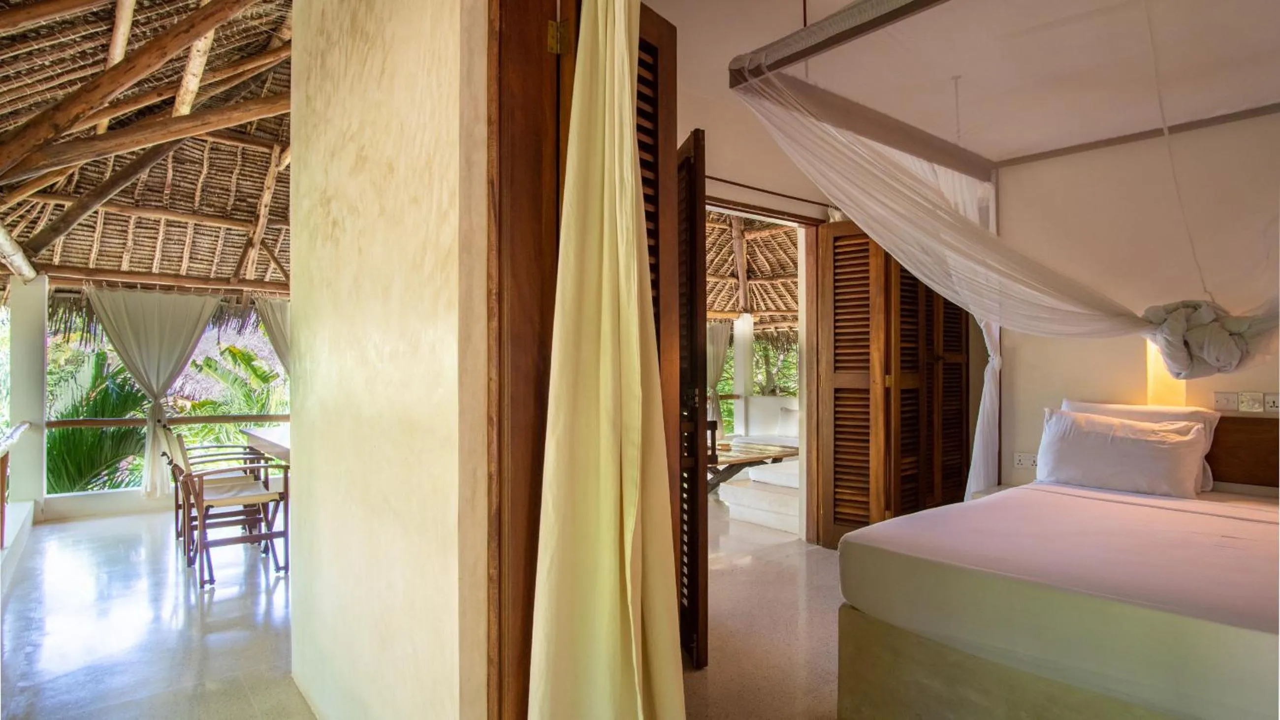 Bed in Palm Garden ECO Boutique Hotel No Kids under 12