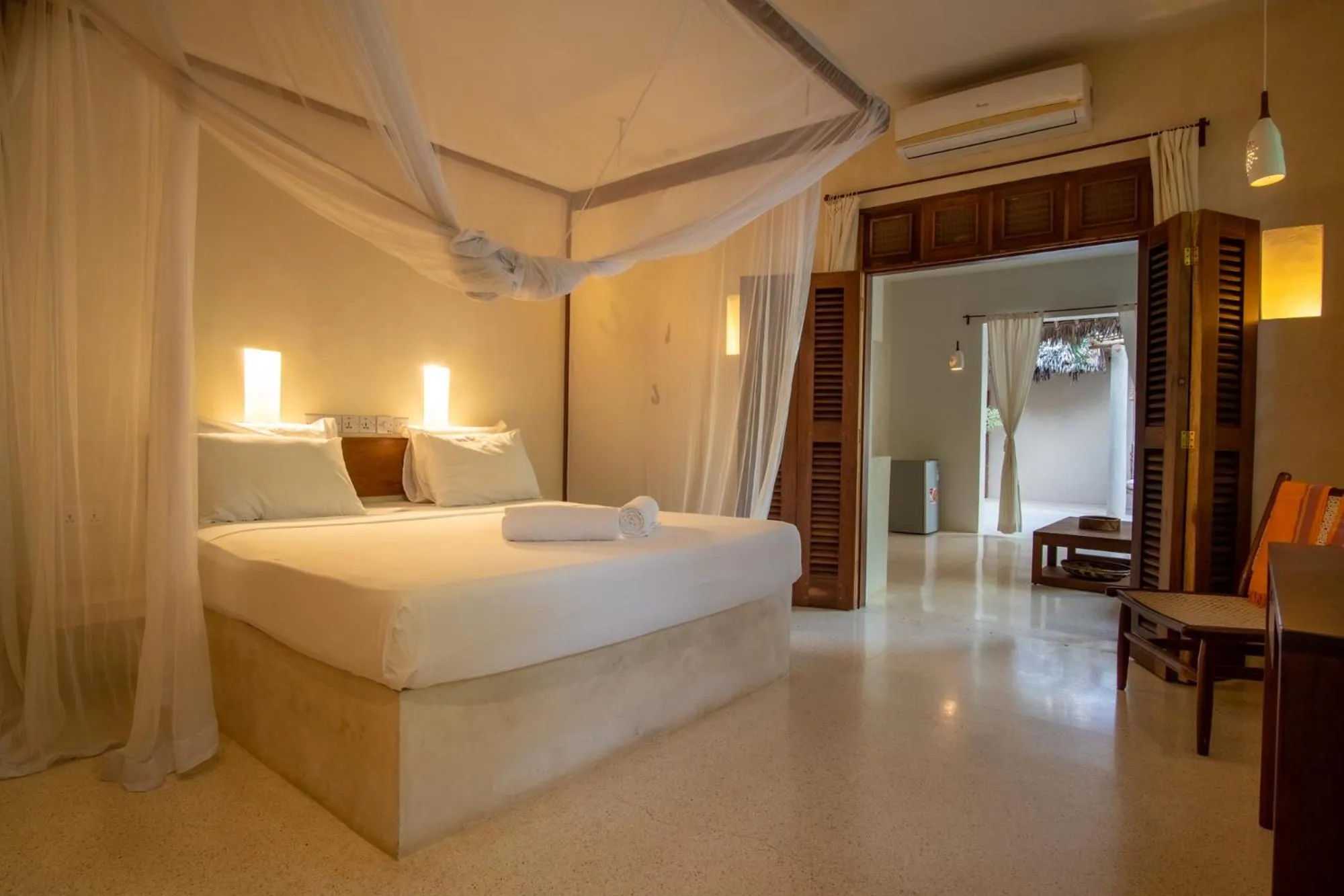 Bed in Palm Garden ECO Boutique Hotel No Kids under 12