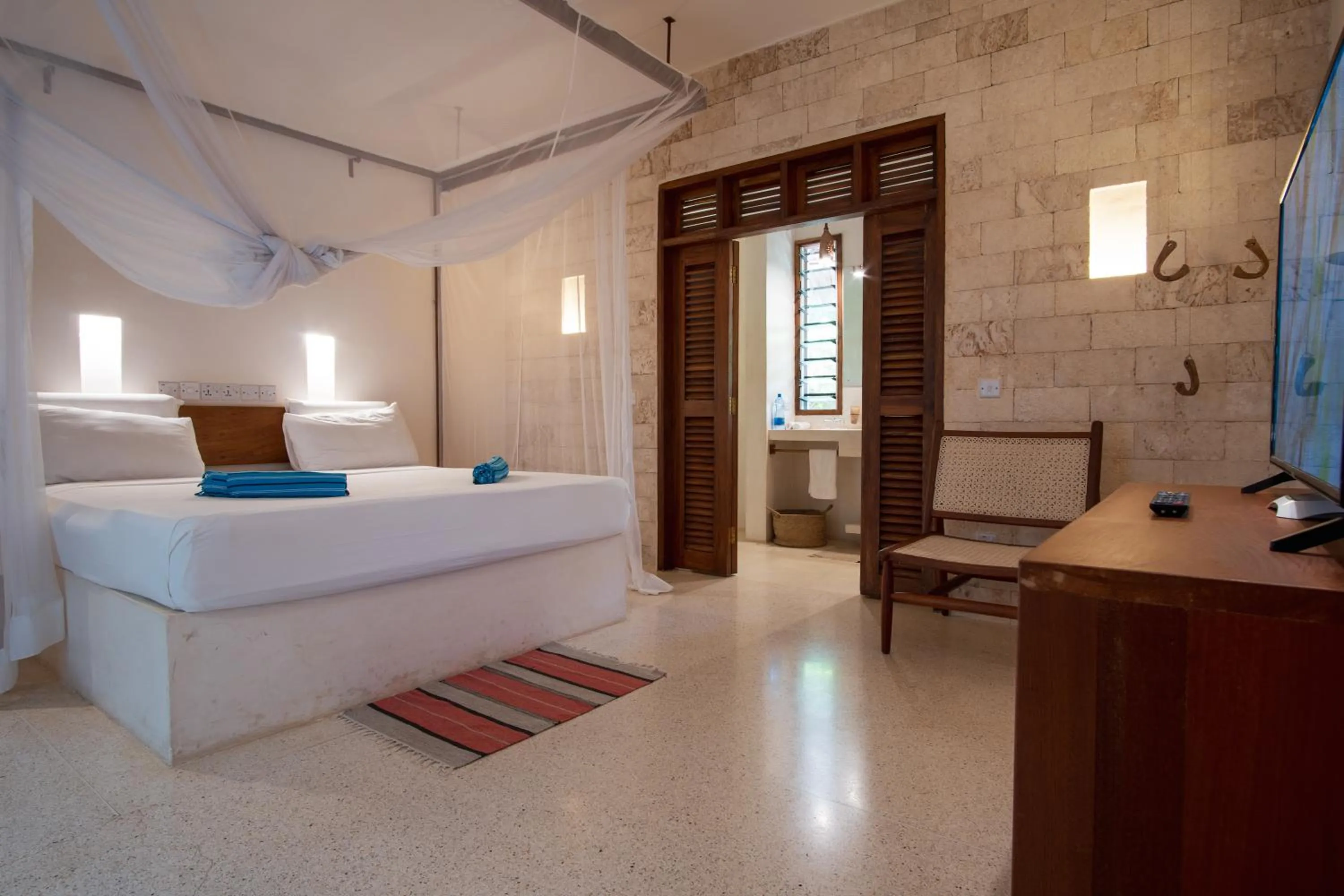 Bed in Palm Garden ECO Boutique Hotel No Kids under 12