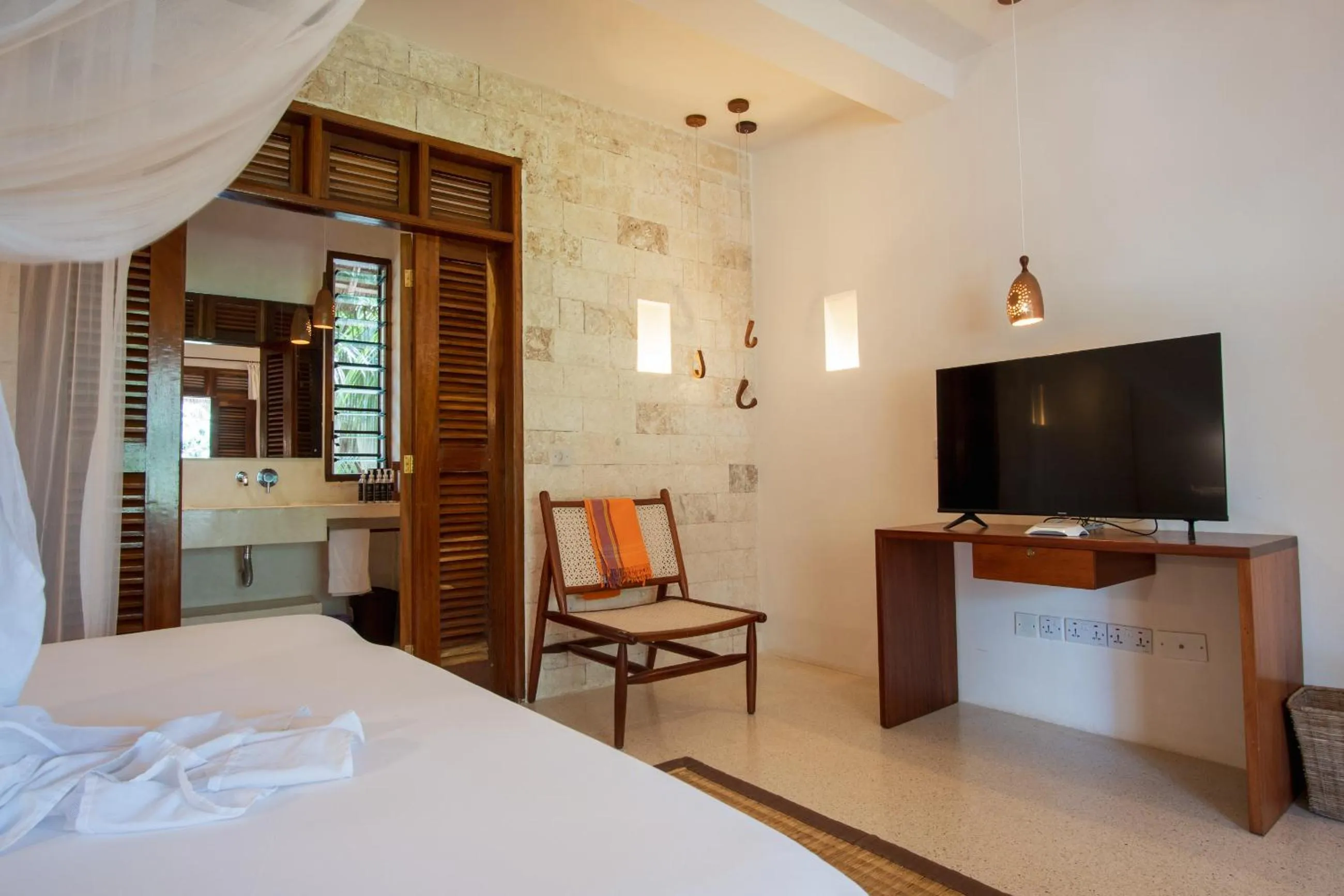 Bed in Palm Garden ECO Boutique Hotel No Kids under 12