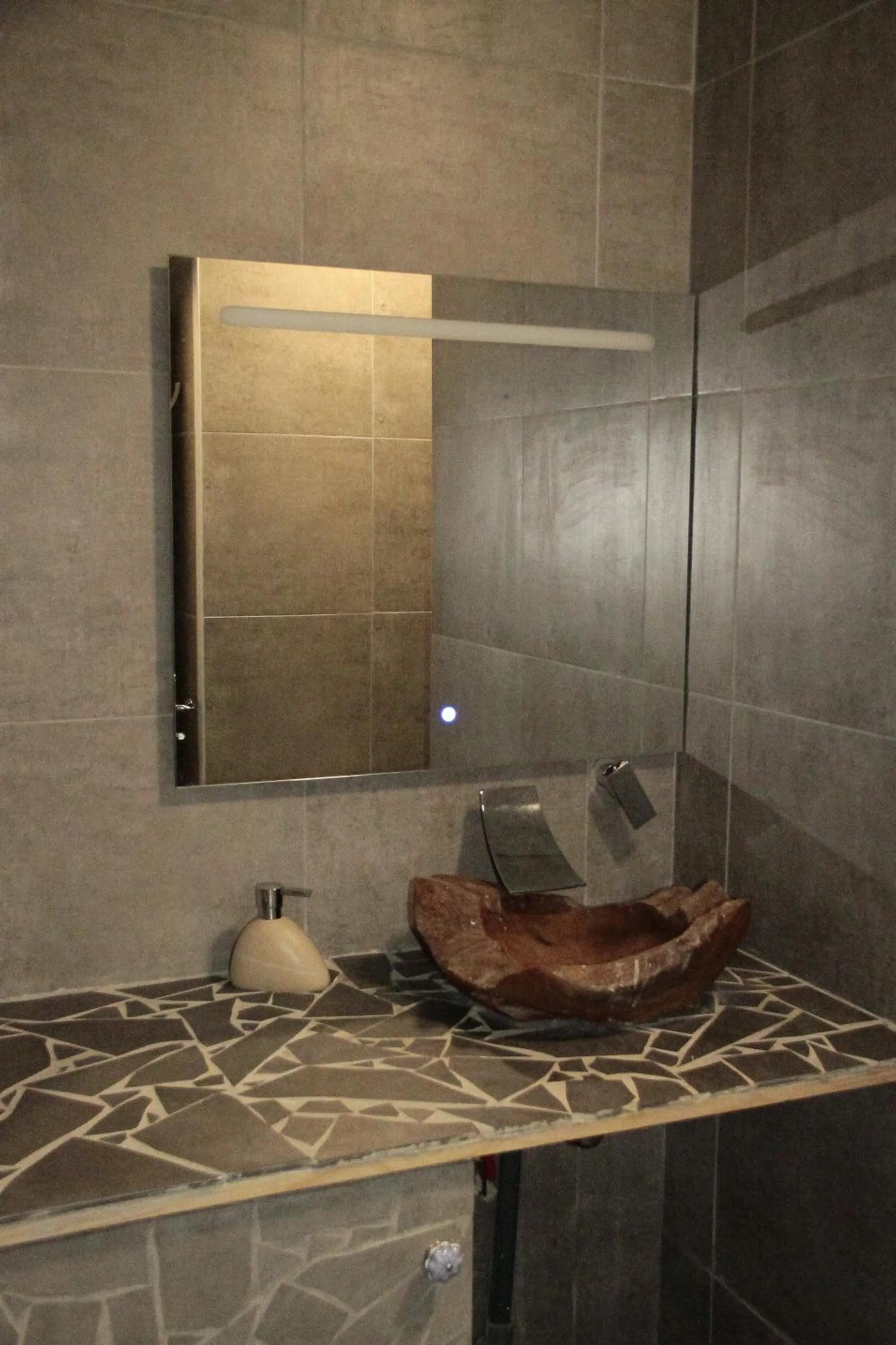 Bathroom in Hostel du lapin blanc