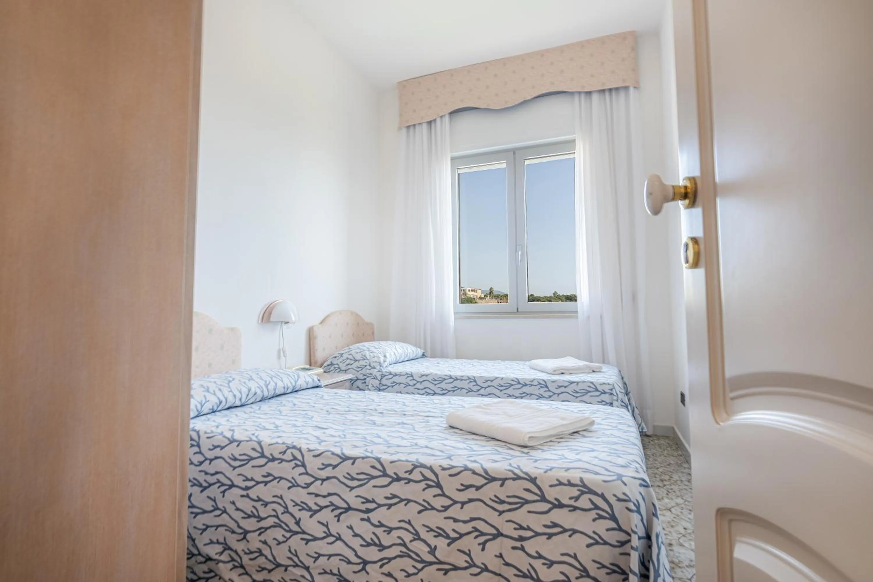 Bedroom, Bed in Hotel Poseidon