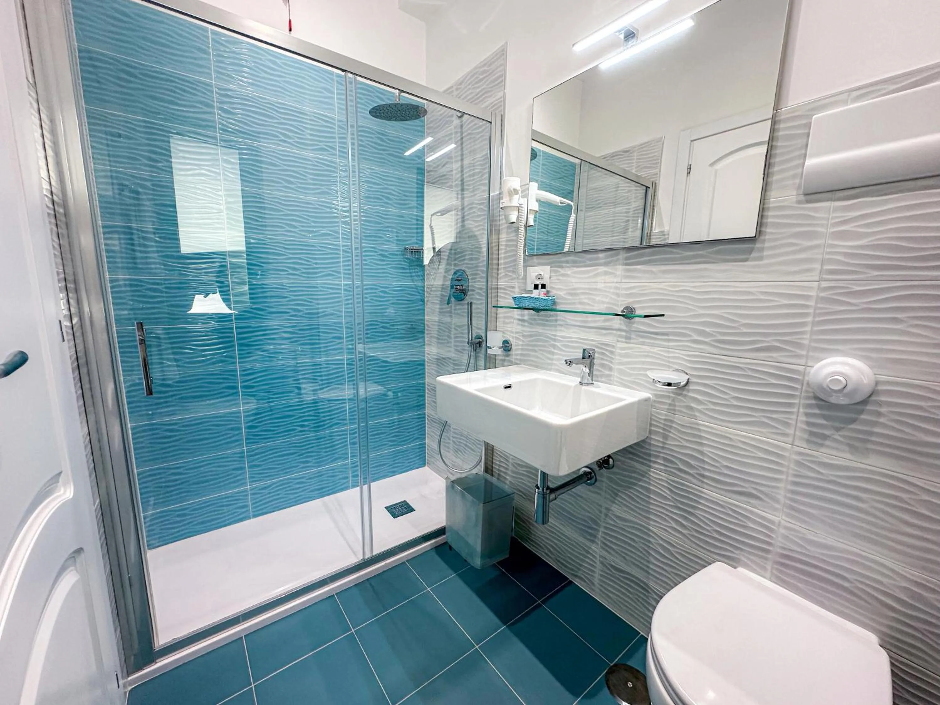 Bathroom in Hotel Poseidon