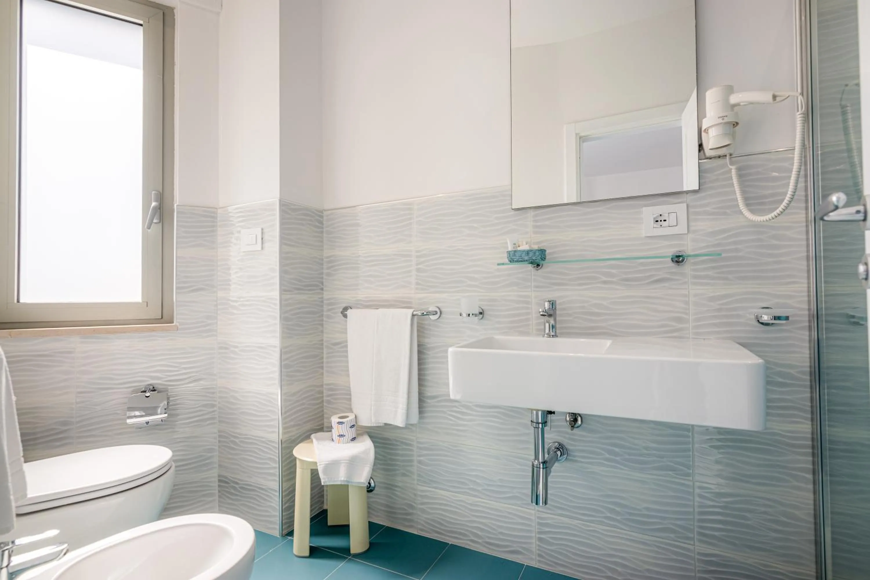 Bathroom in Hotel Poseidon