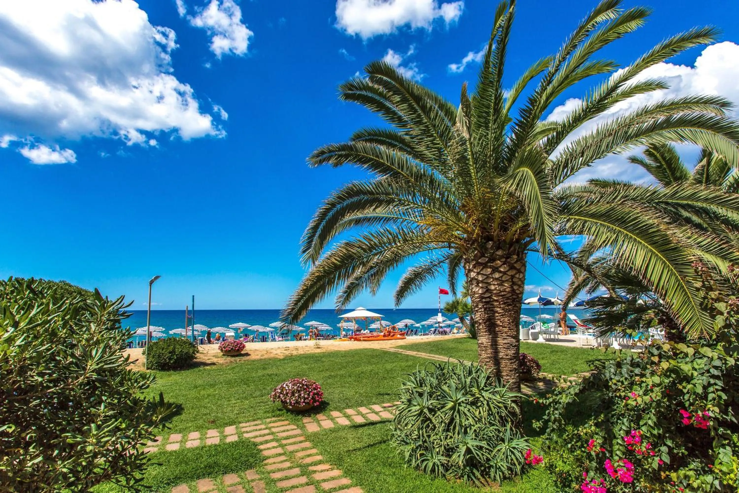 Garden in Hotel Poseidon