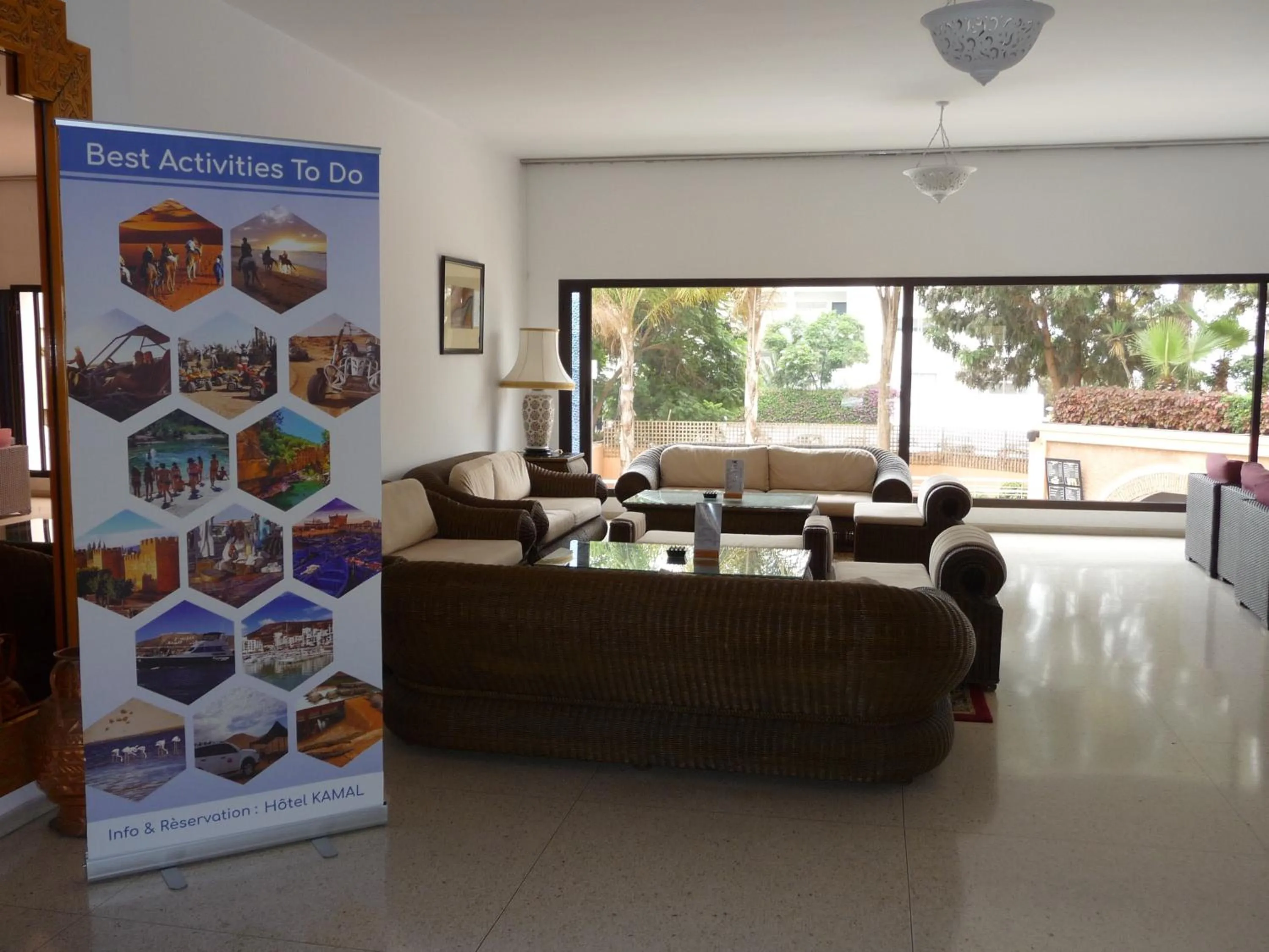 Living room in HOTEL KAMAL CITY CENTER