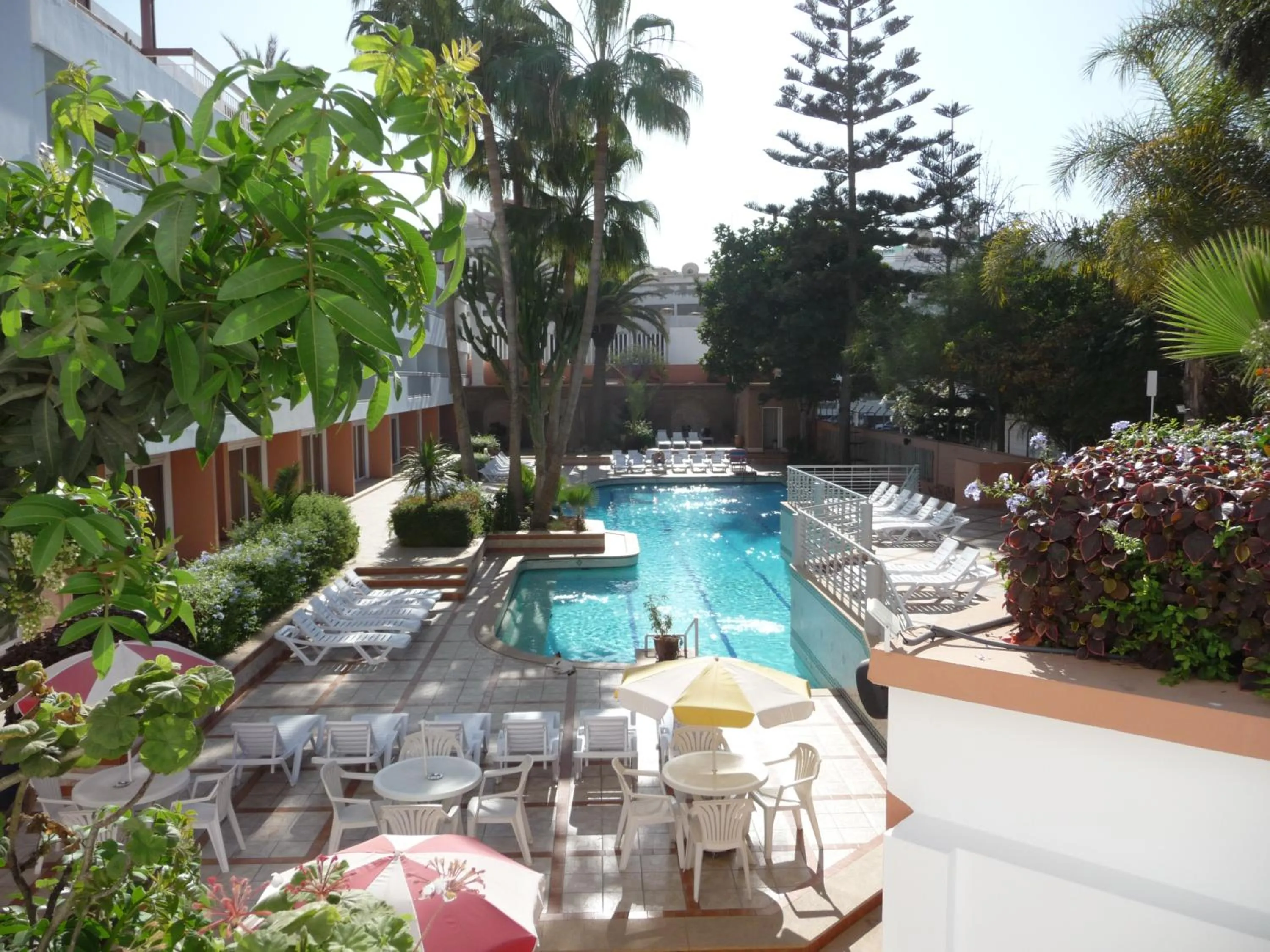 Pool view in HOTEL KAMAL CITY CENTER