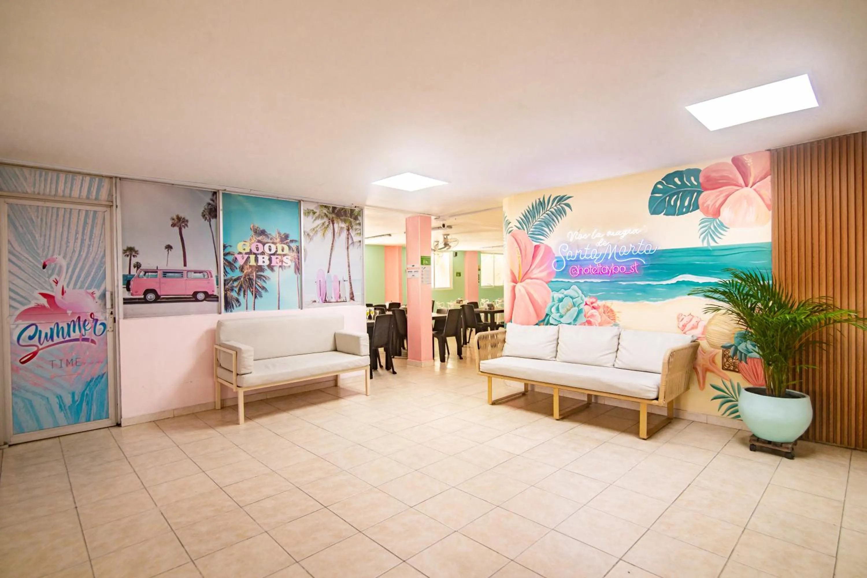 Living room in Taybo Beach By St Hoteles