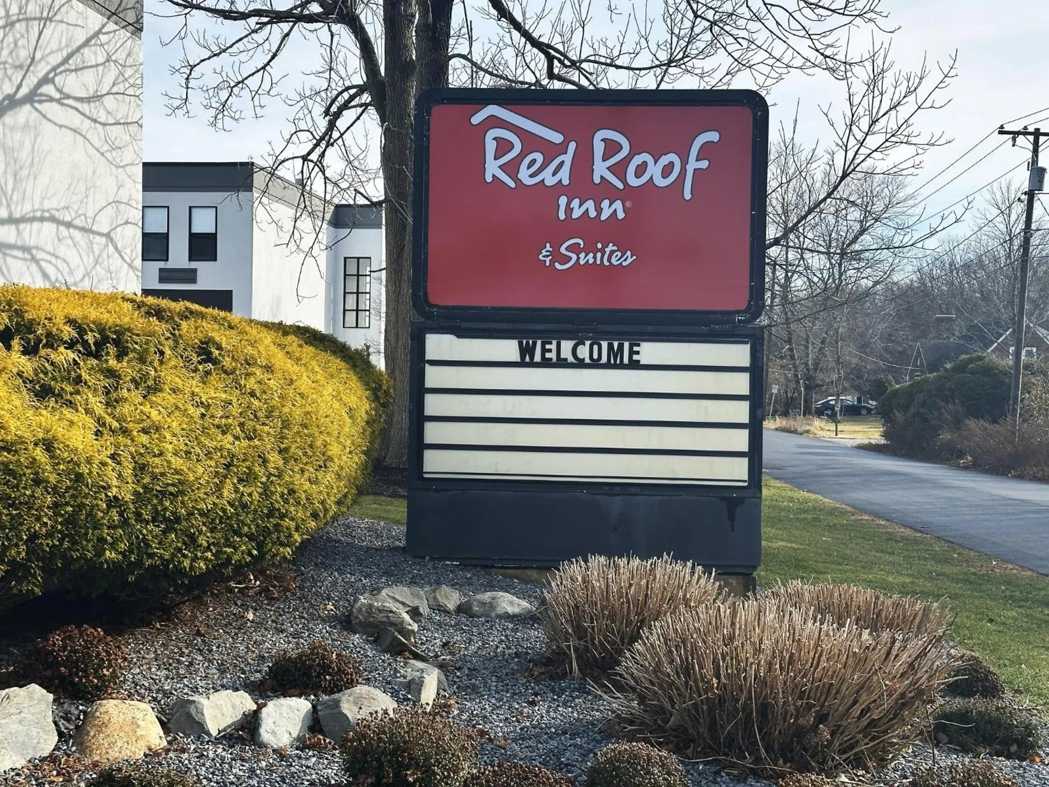 Property building in Red Roof Inn & Suites Middleborough