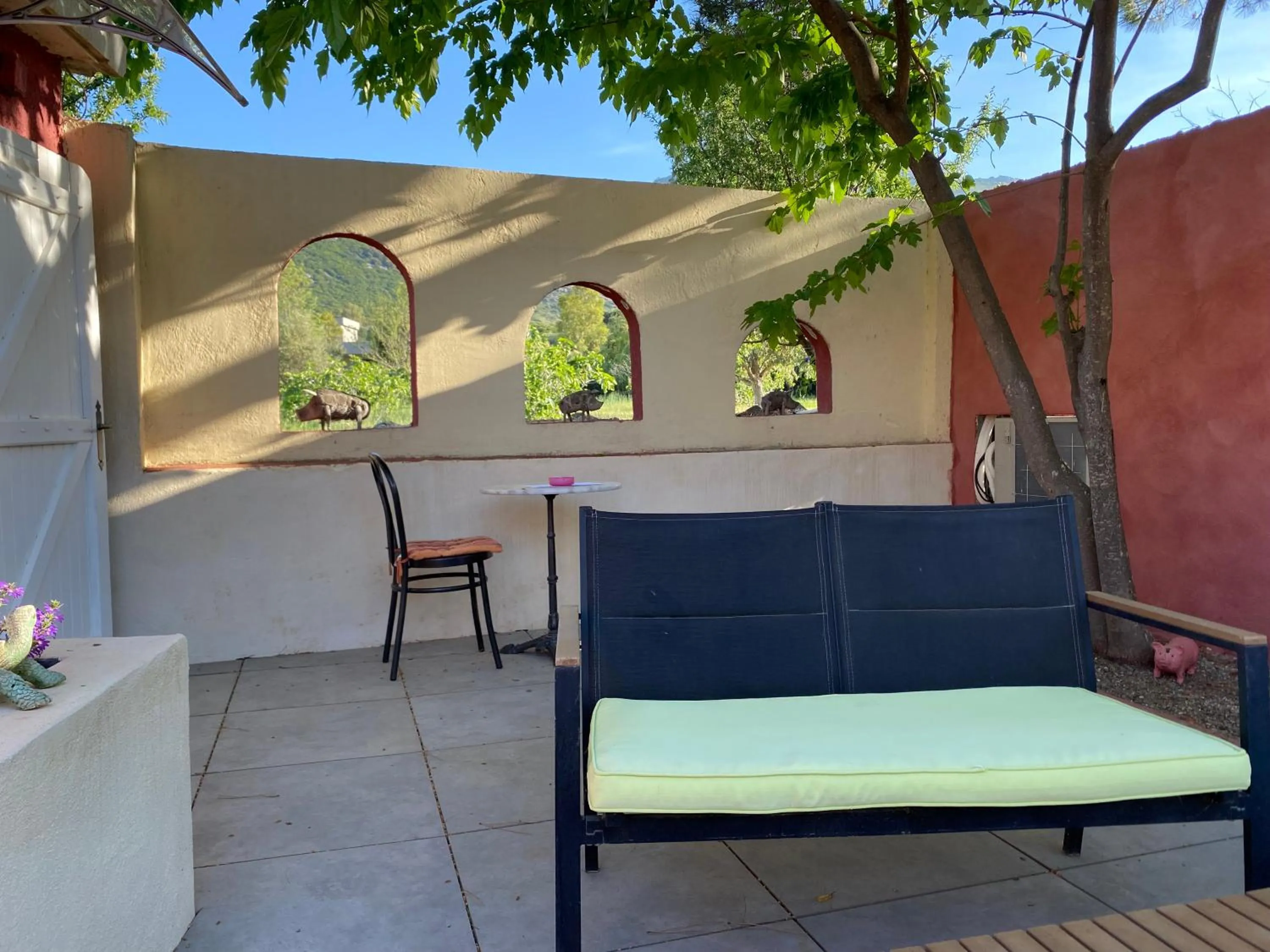 Patio in Casa di Floumy