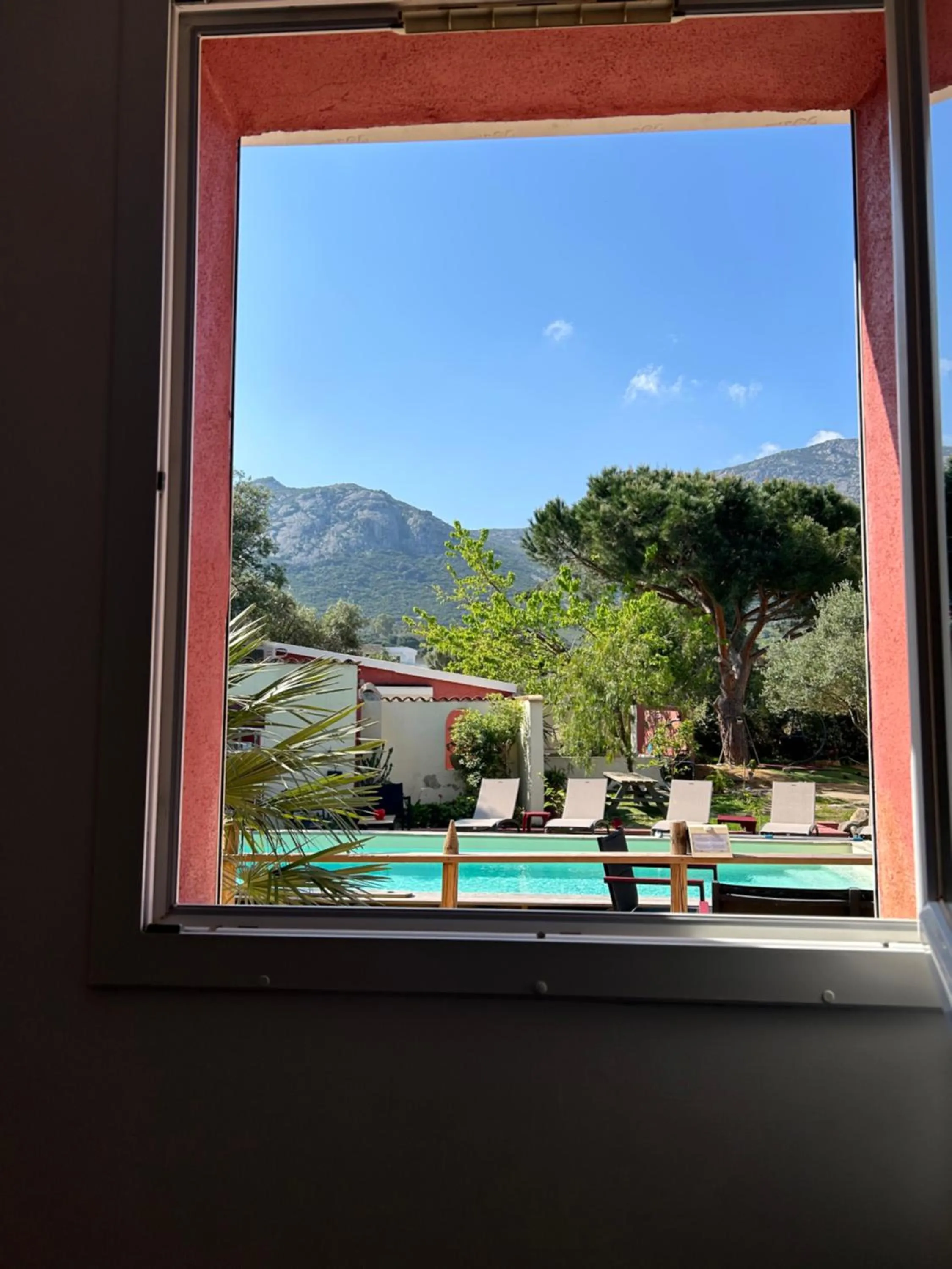 Garden view in Casa di Floumy