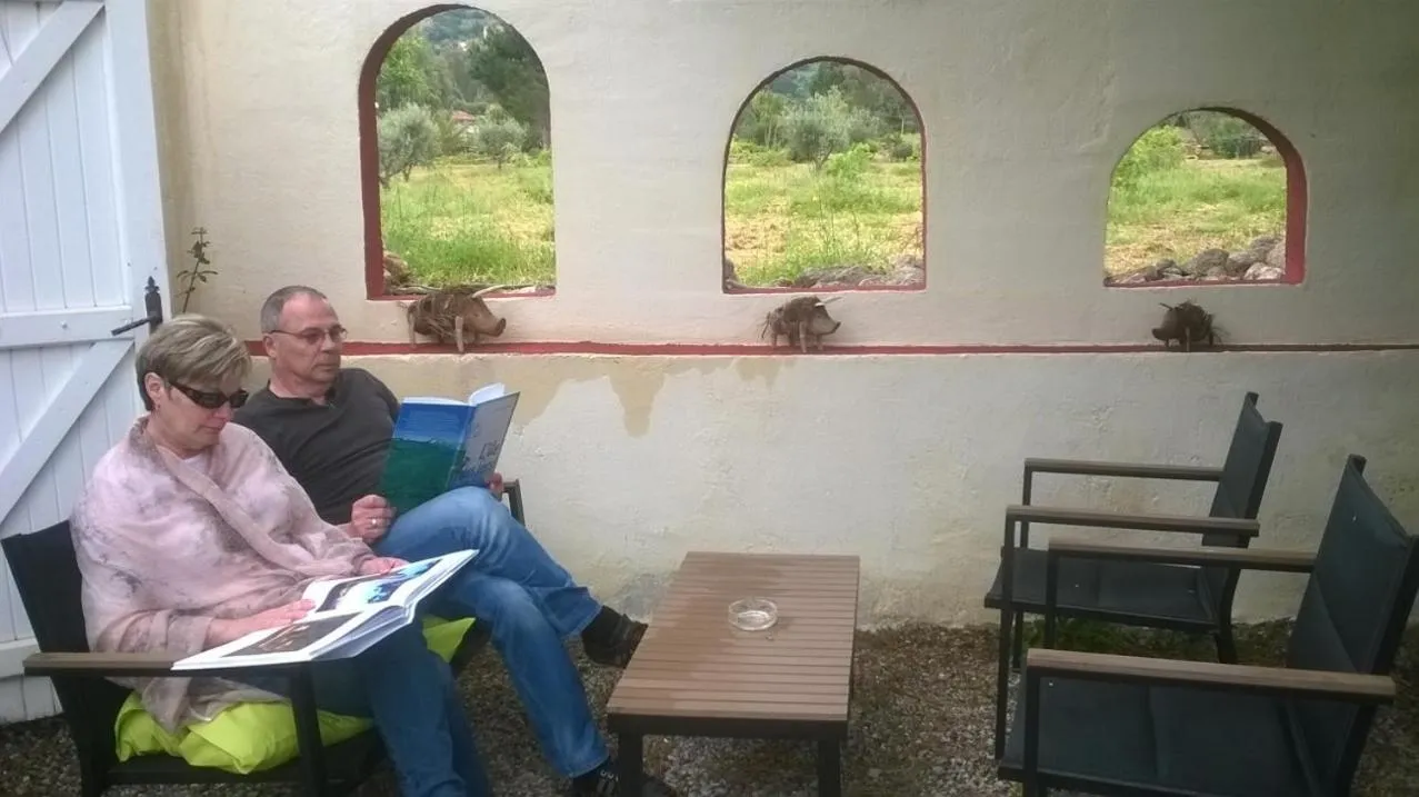 Balcony/Terrace in Casa di Floumy