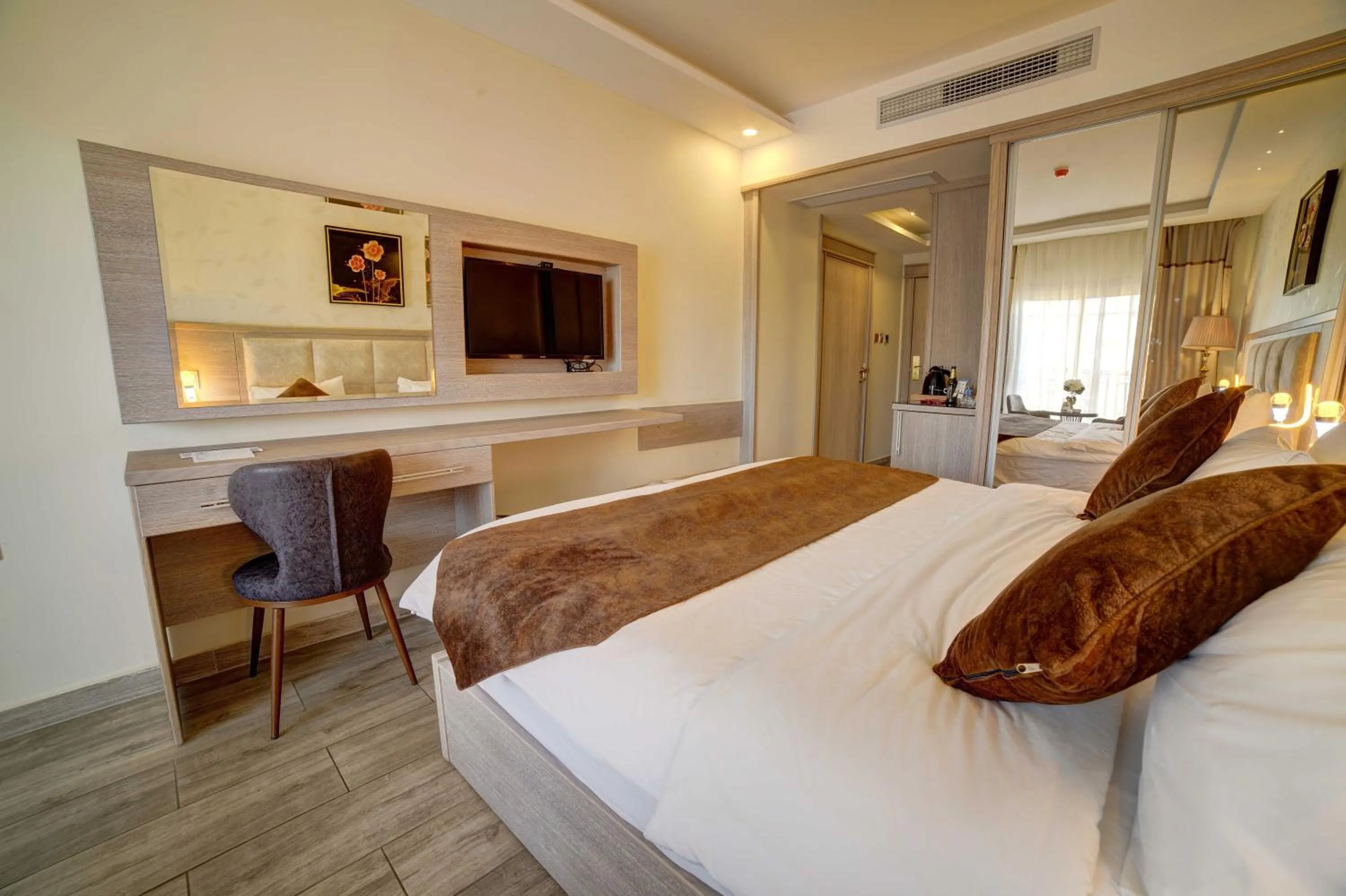 Bed in Laverda Hotel