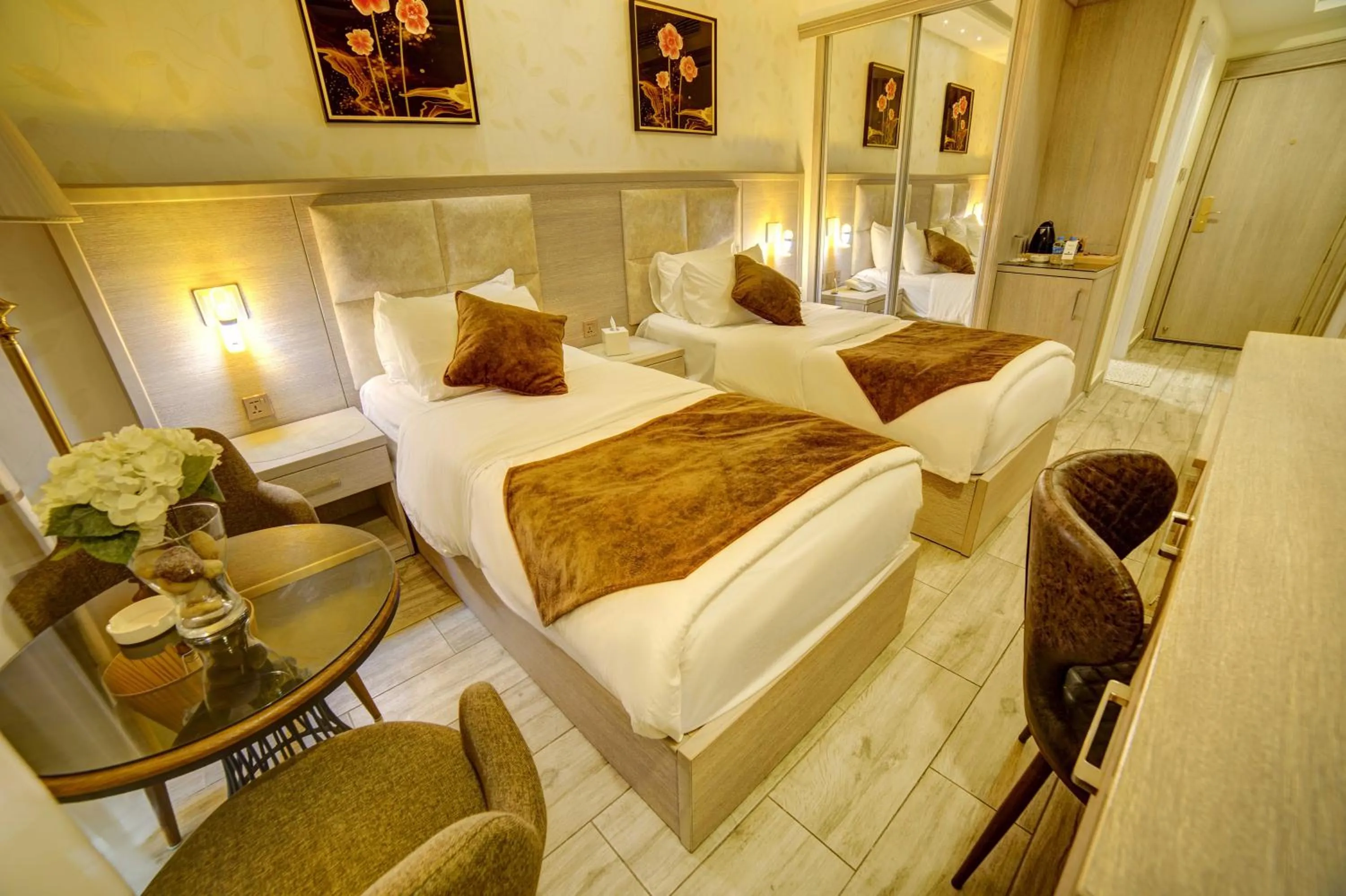 Bed in Laverda Hotel