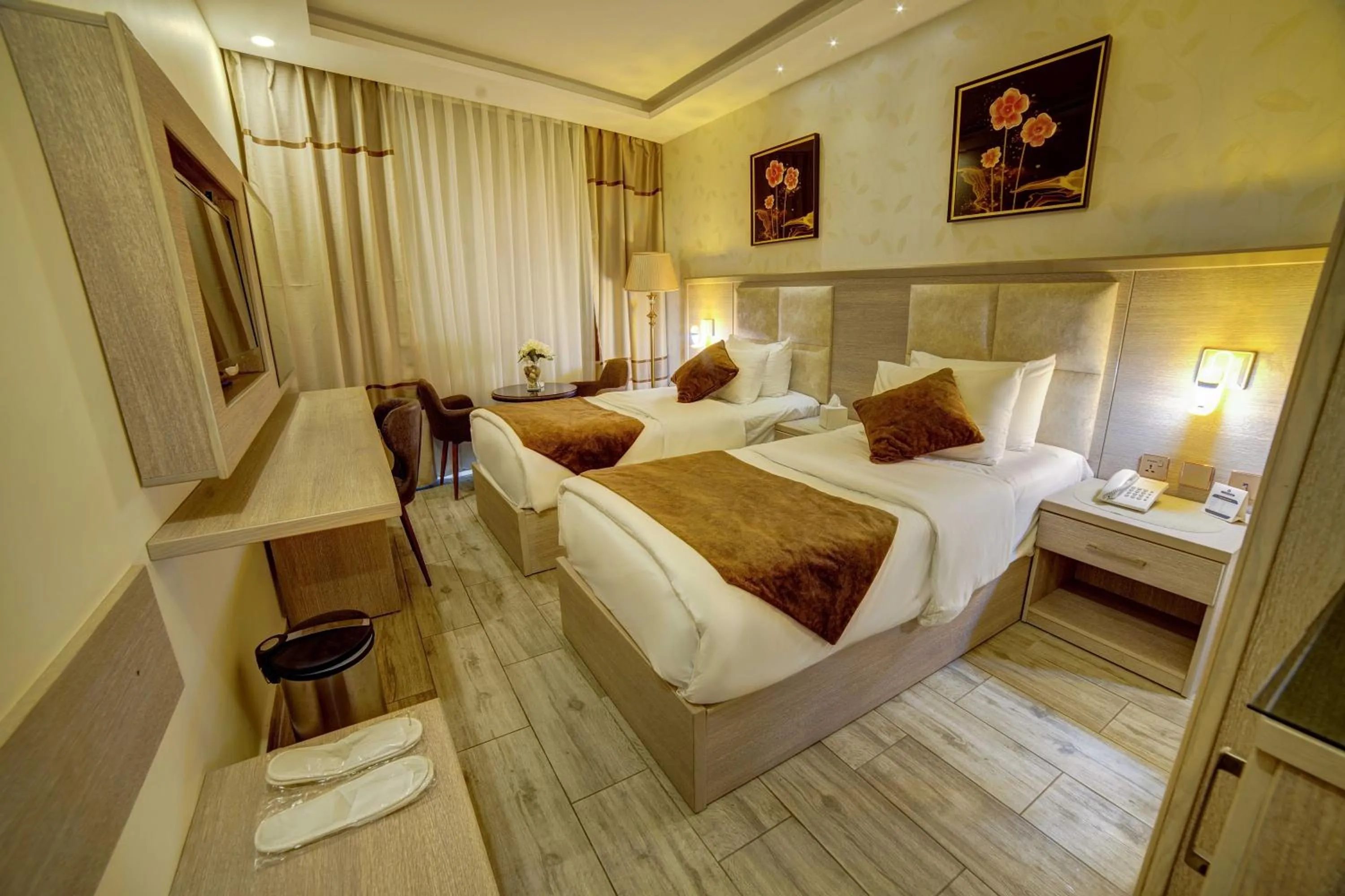 Bed in Laverda Hotel