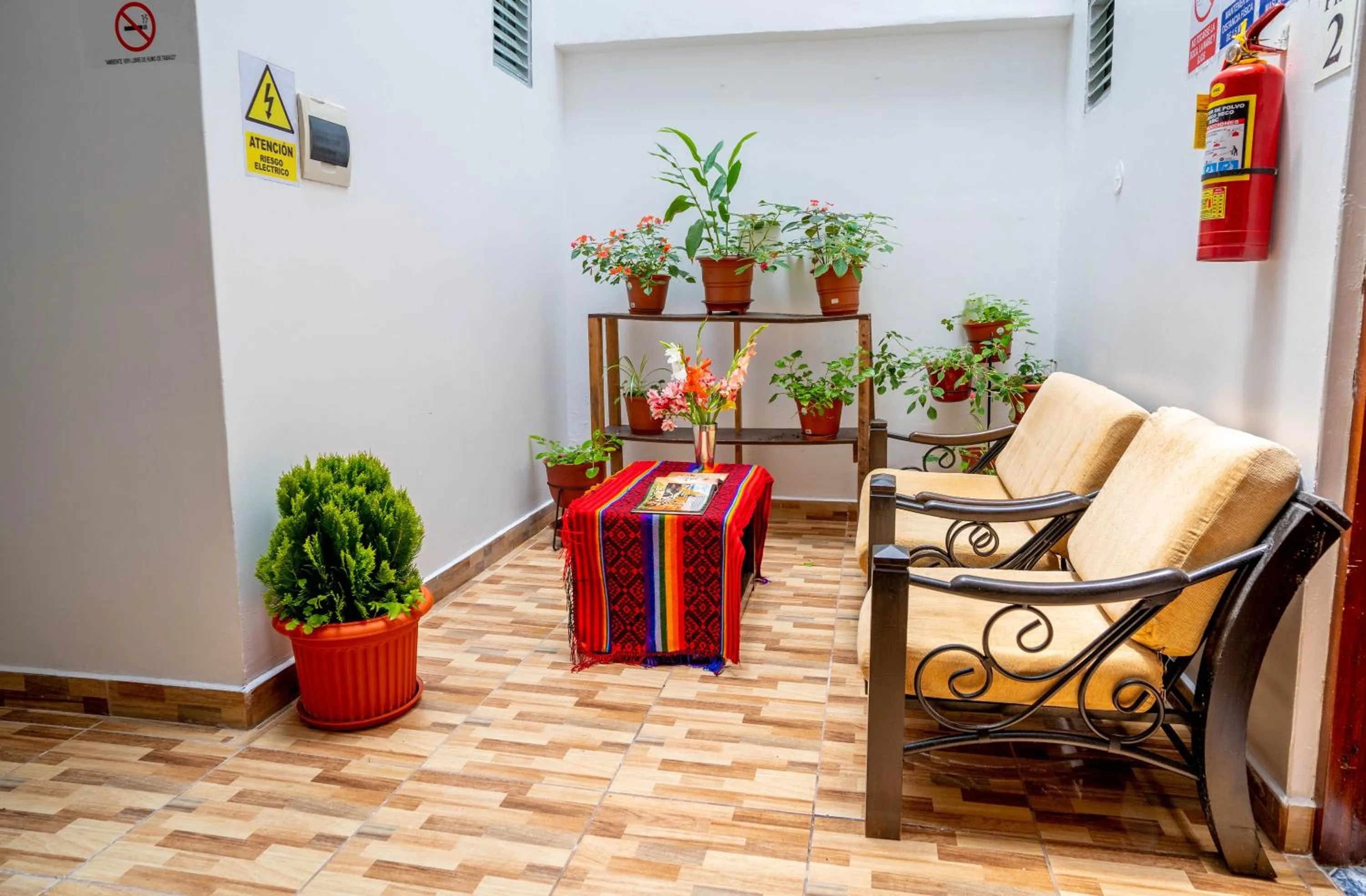 Living room in Hotel Machupicchu Inn
