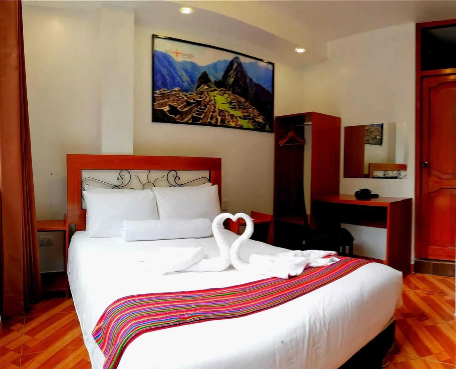Photo of the whole room, Bed in Hotel Machupicchu Inn