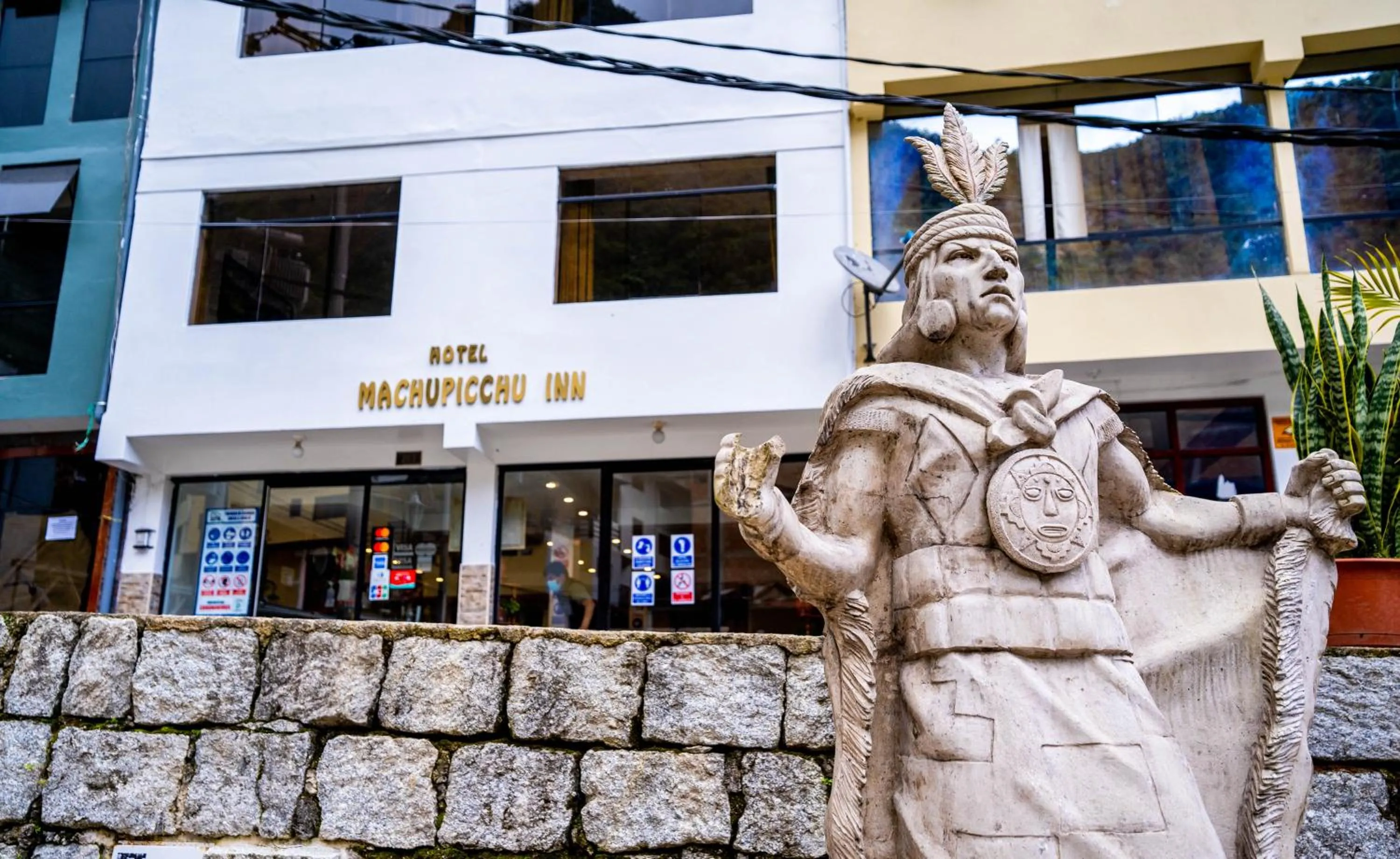 Facade/entrance in Hotel Machupicchu Inn