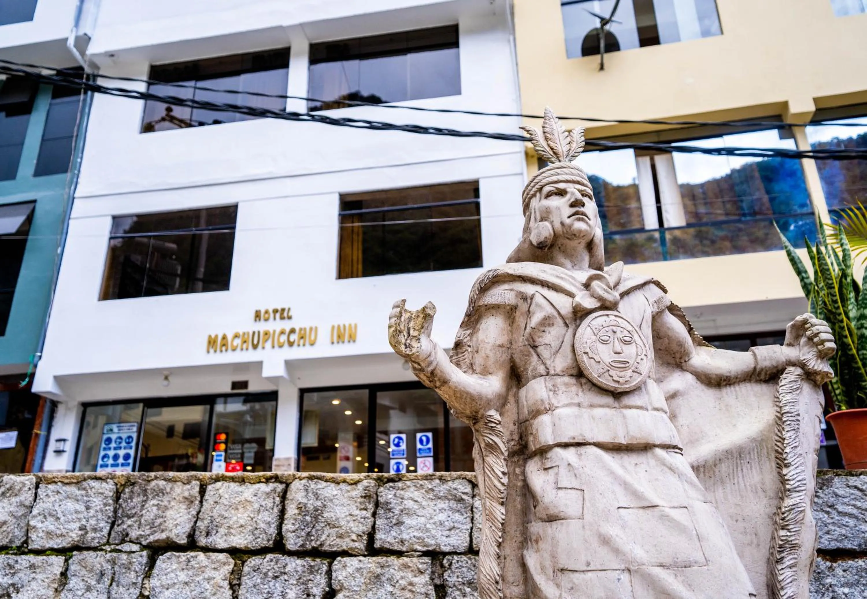 Facade/entrance in Hotel Machupicchu Inn