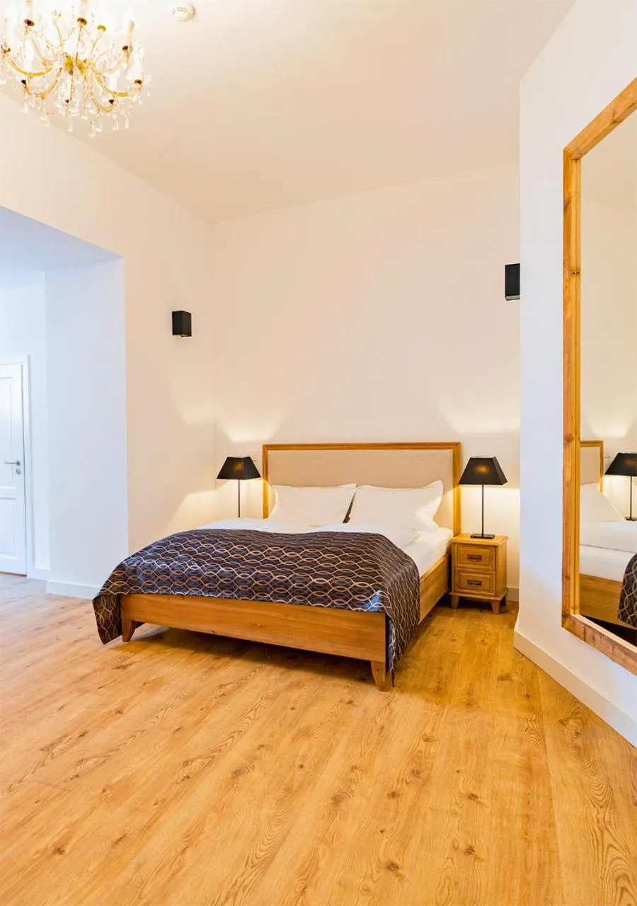 Bed in Hotel Hahnmühle 1323