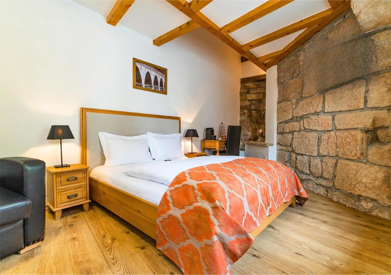 Bed in Hotel Hahnmühle 1323