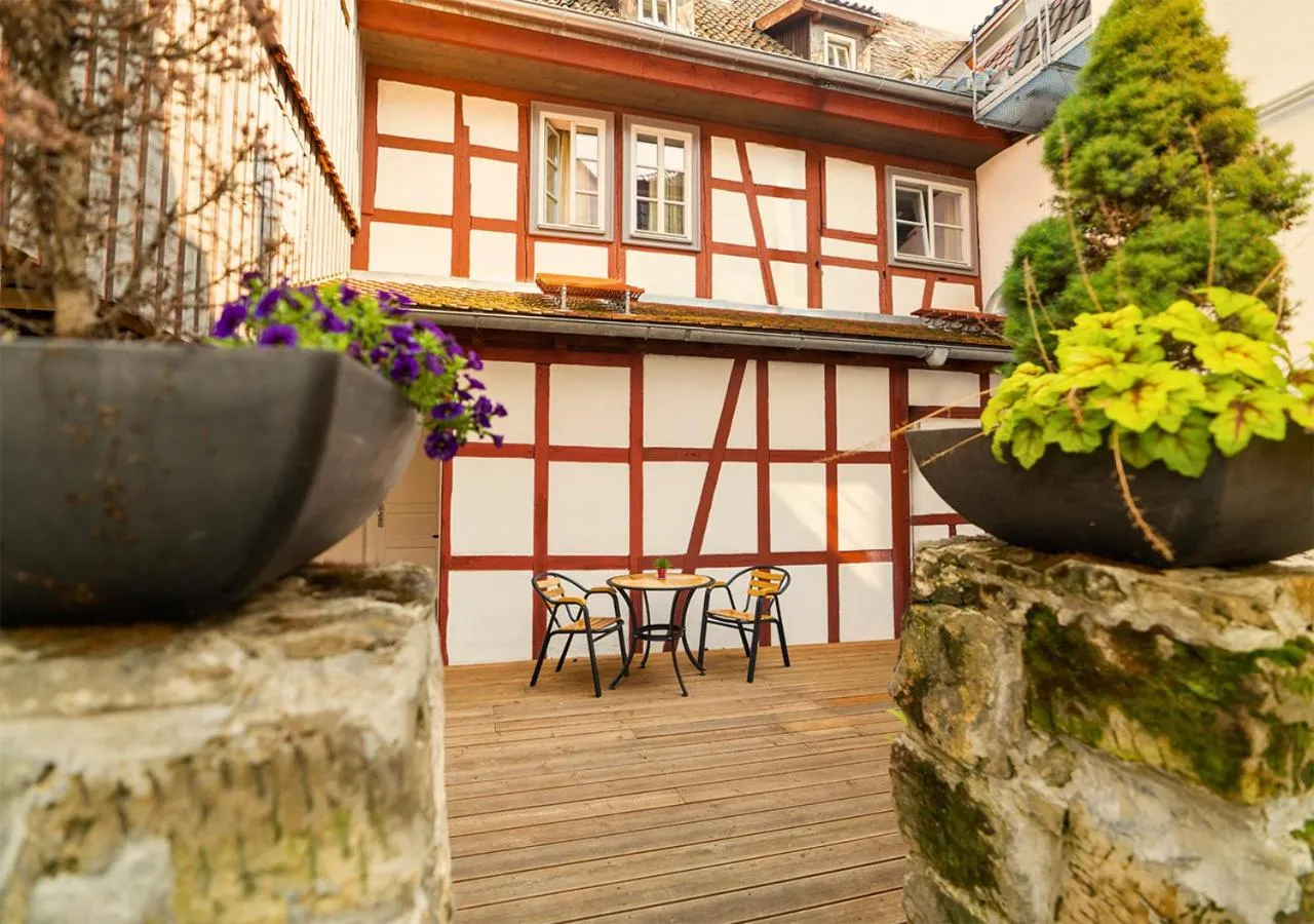Seating area in Hotel Hahnmühle 1323