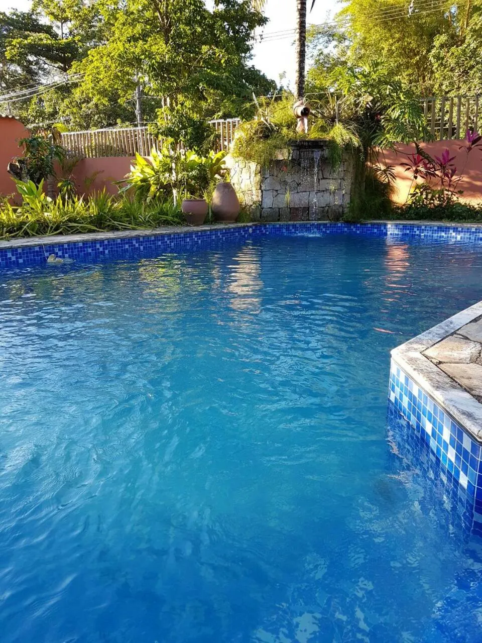 Swimming pool in Pousada Canoa Caiçara Ilhabela