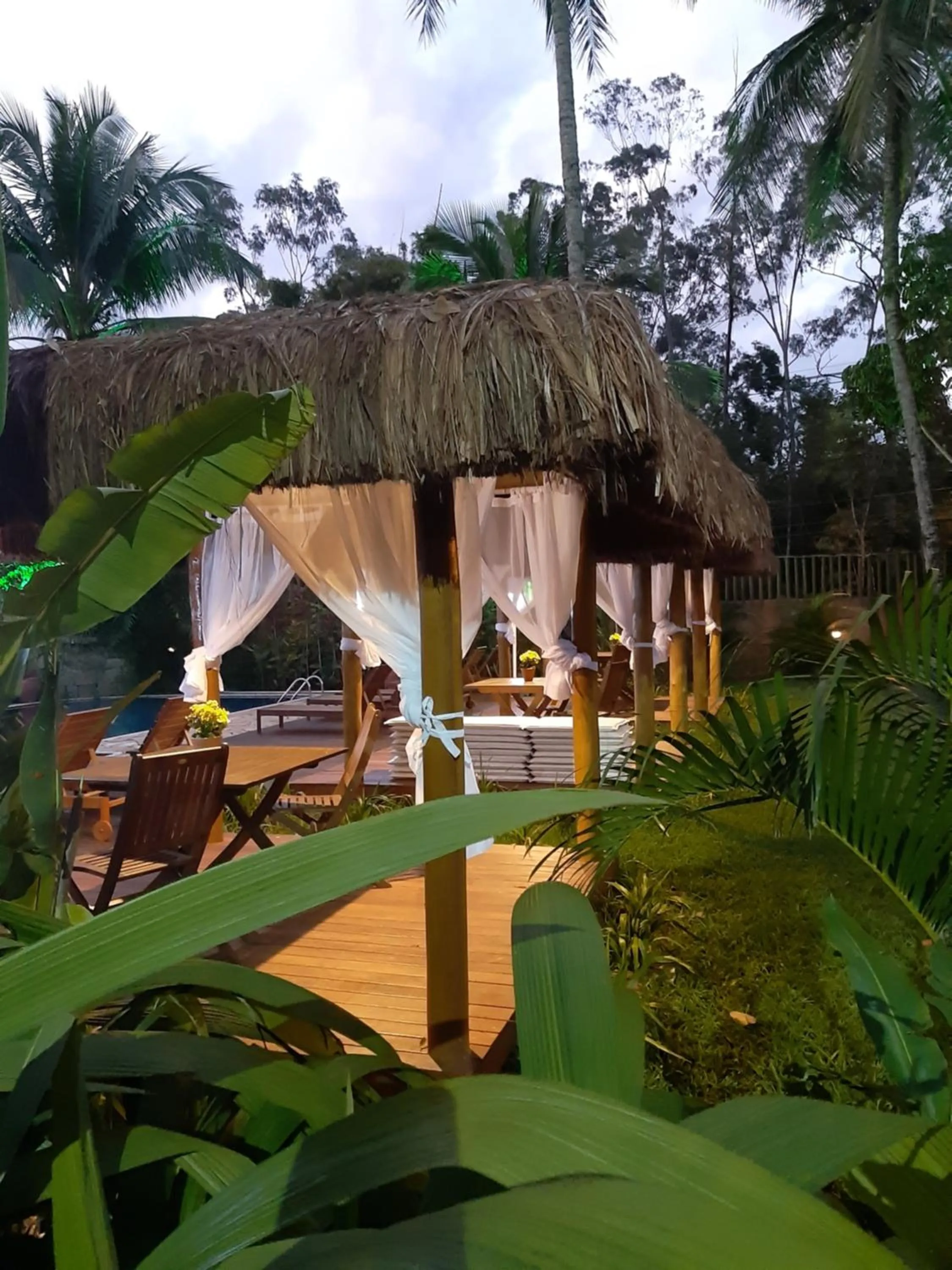 Garden in Pousada Canoa Caiçara Ilhabela