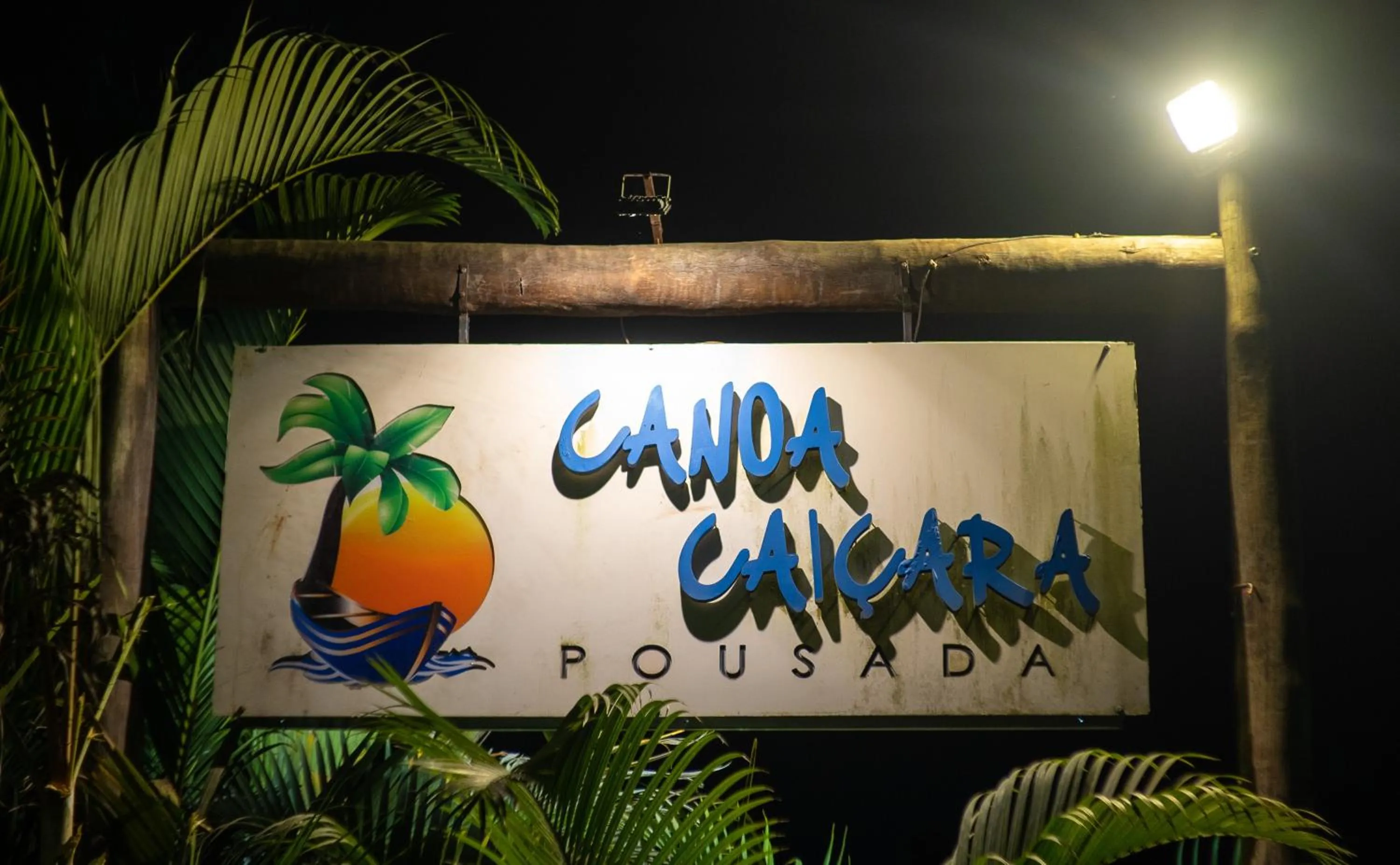 Logo/Certificate/Sign in Pousada Canoa Caiçara Ilhabela