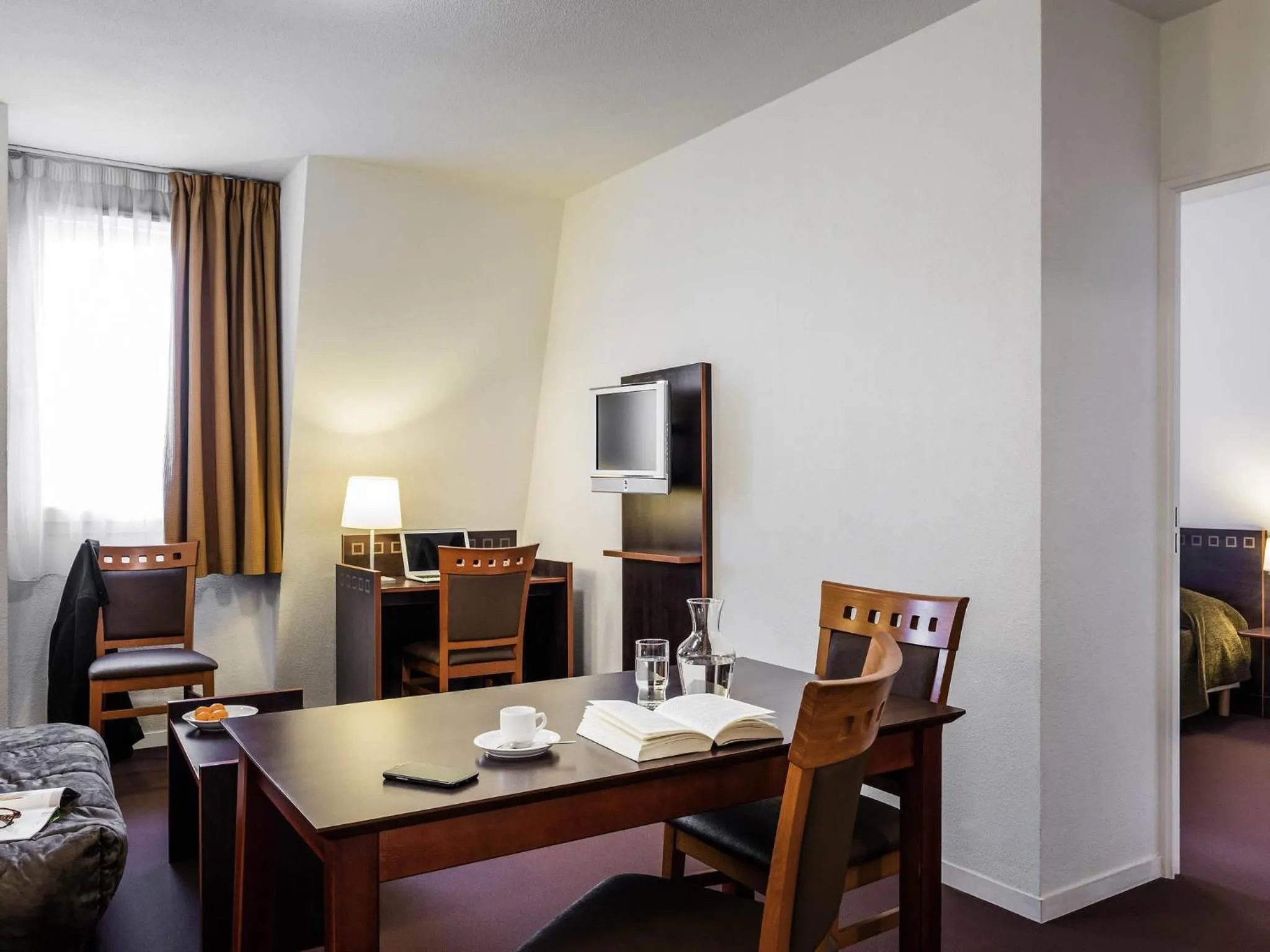 Bedroom in Aparthotel Adagio Access Paris Porte De Charenton