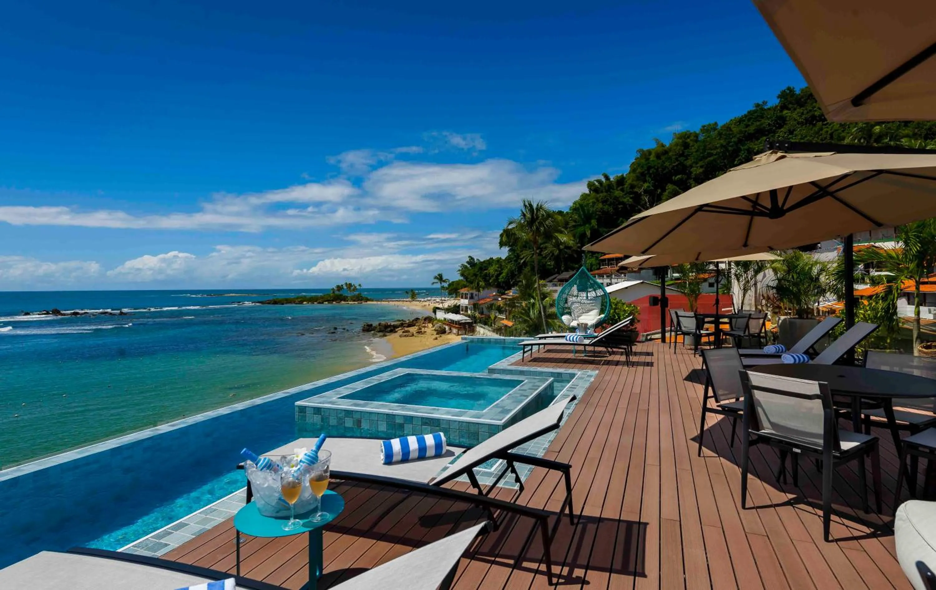 Swimming pool in Pousada Antonella