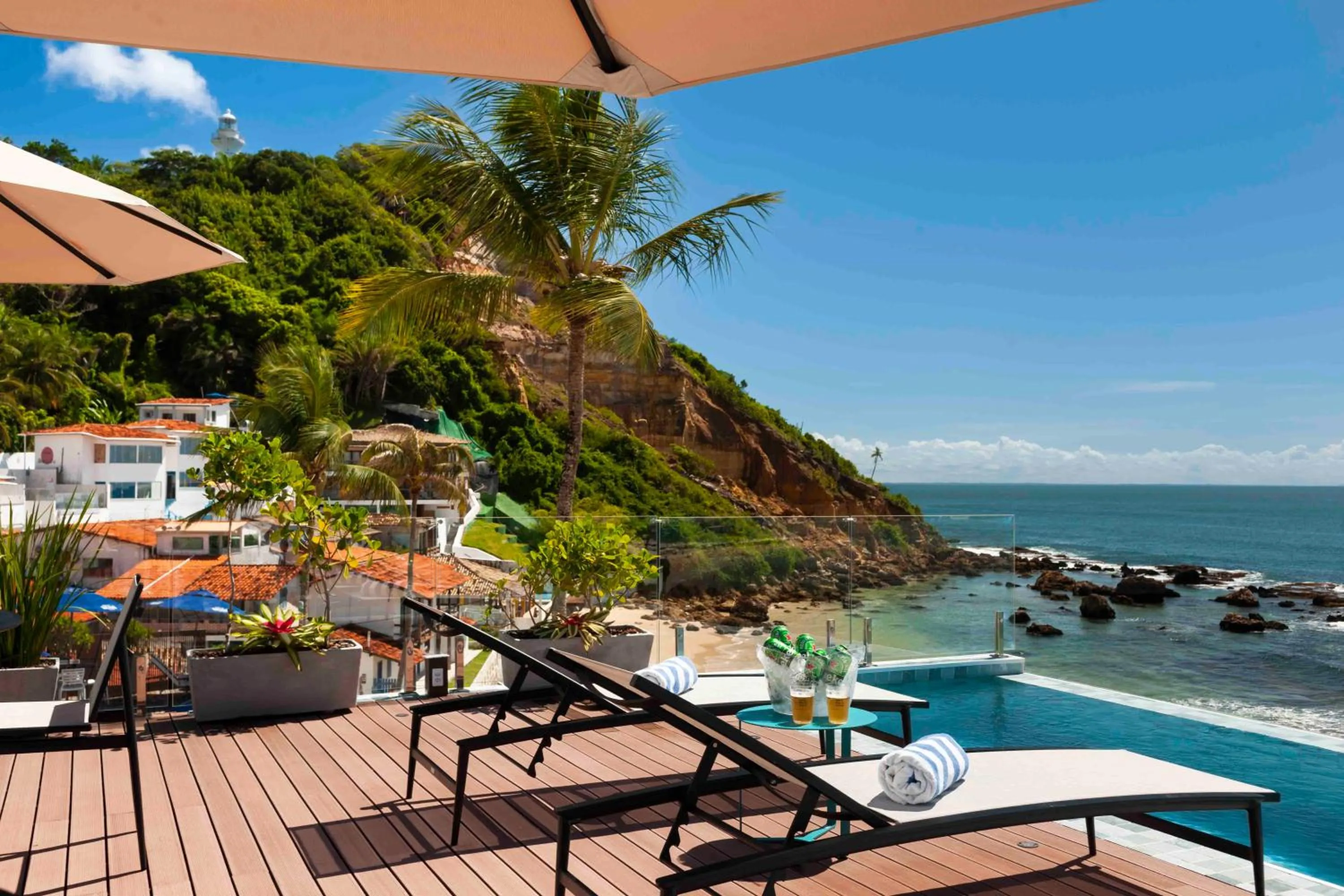 Swimming pool in Pousada Antonella