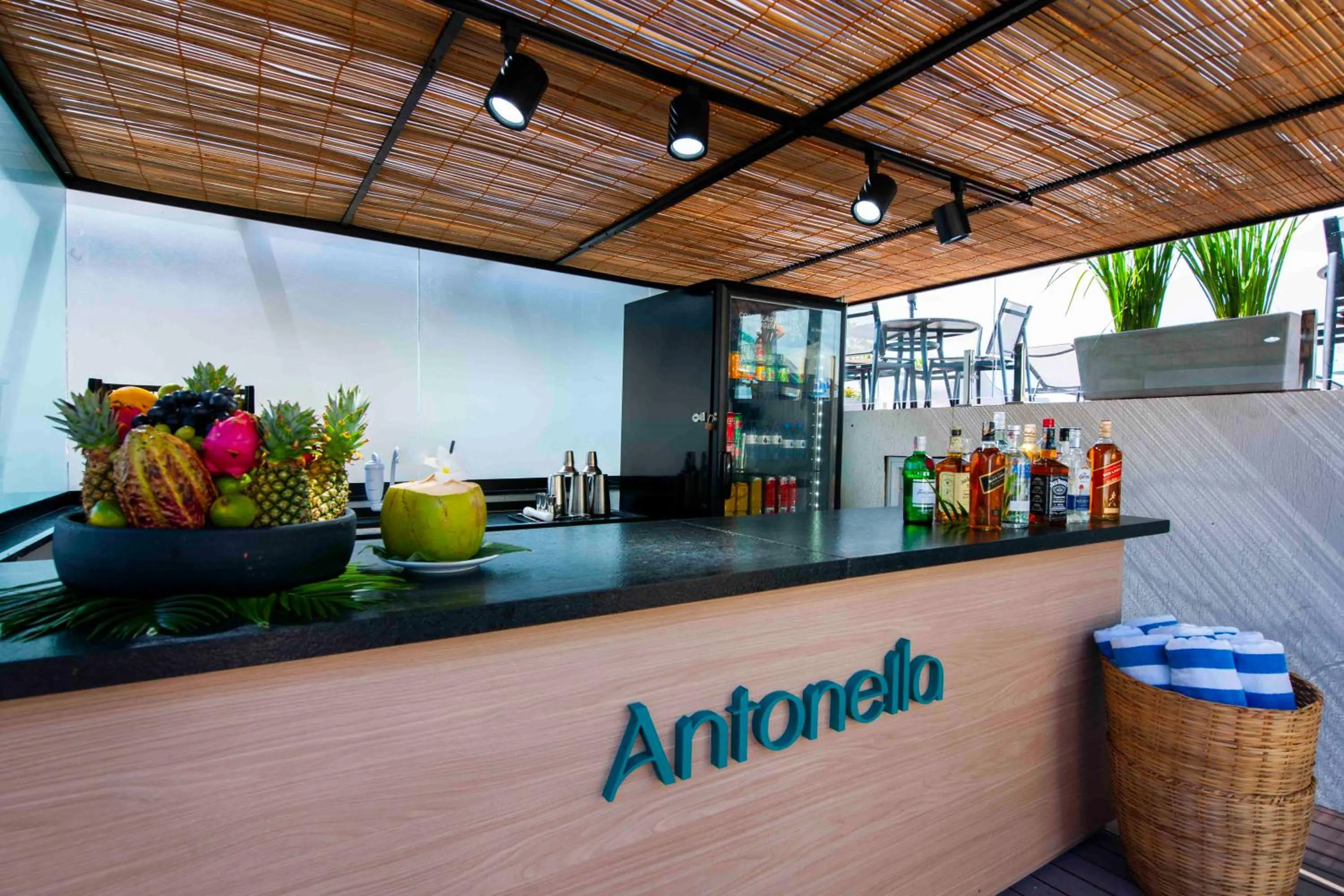 Lounge or bar in Pousada Antonella