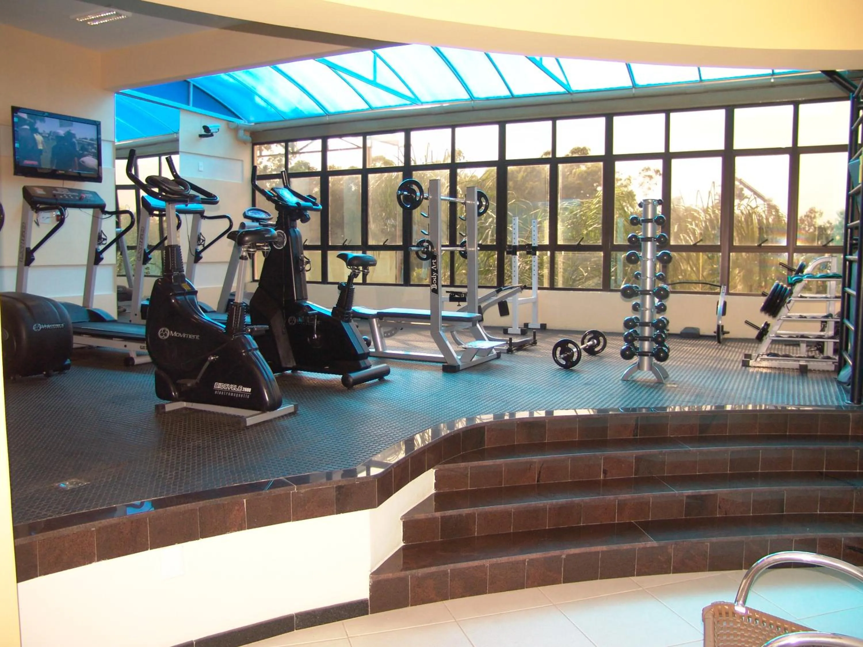Fitness centre/facilities in Panorama Tower Hotel