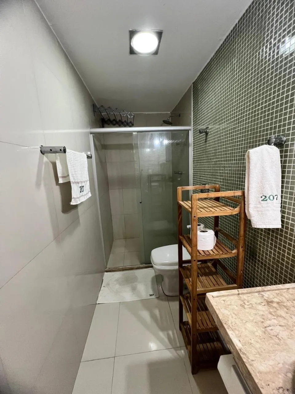 Bathroom in Apartamentos Hotel Marinas