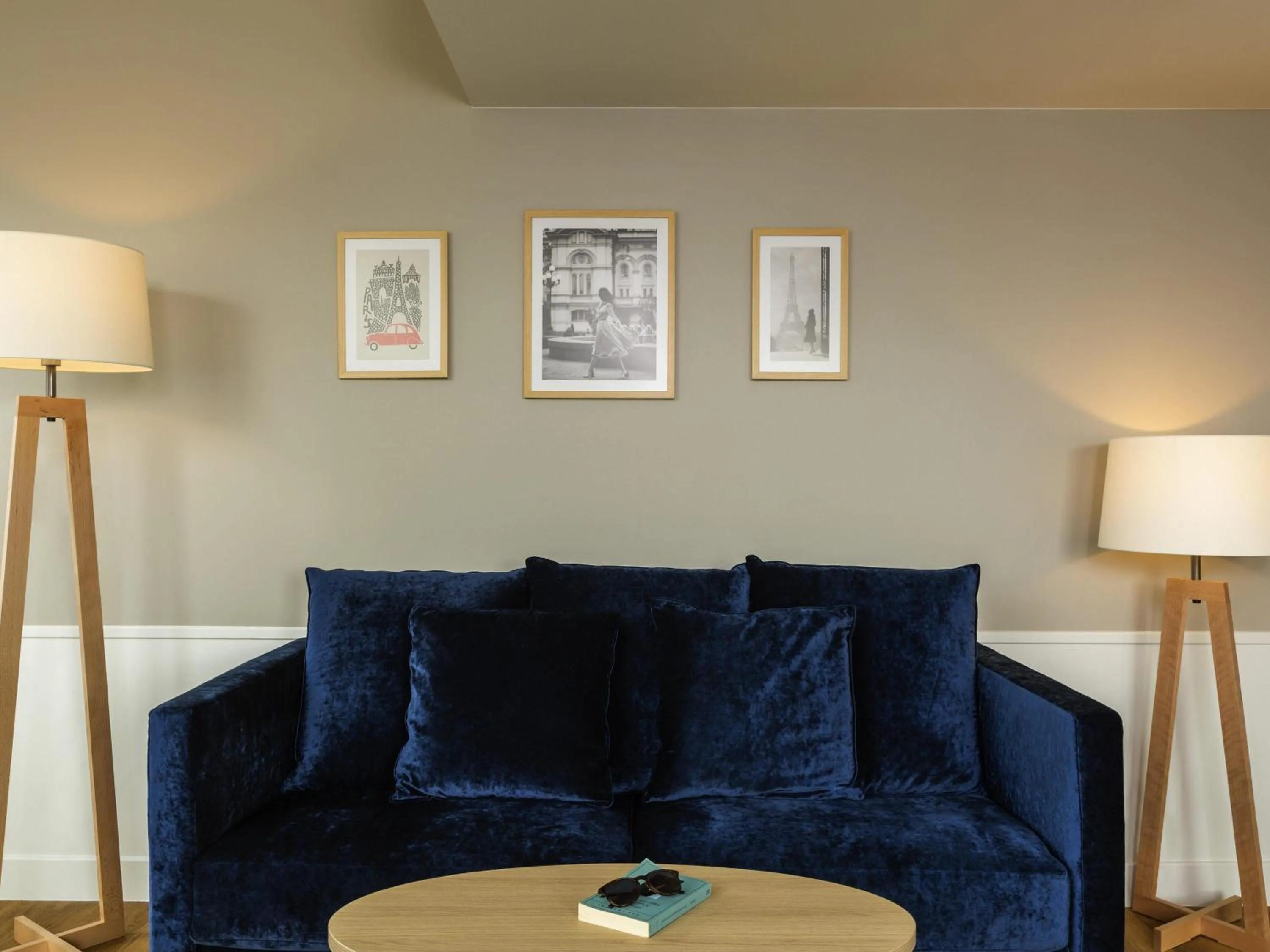 Bedroom in Aparthotel Adagio Paris Centre Tour Eiffel