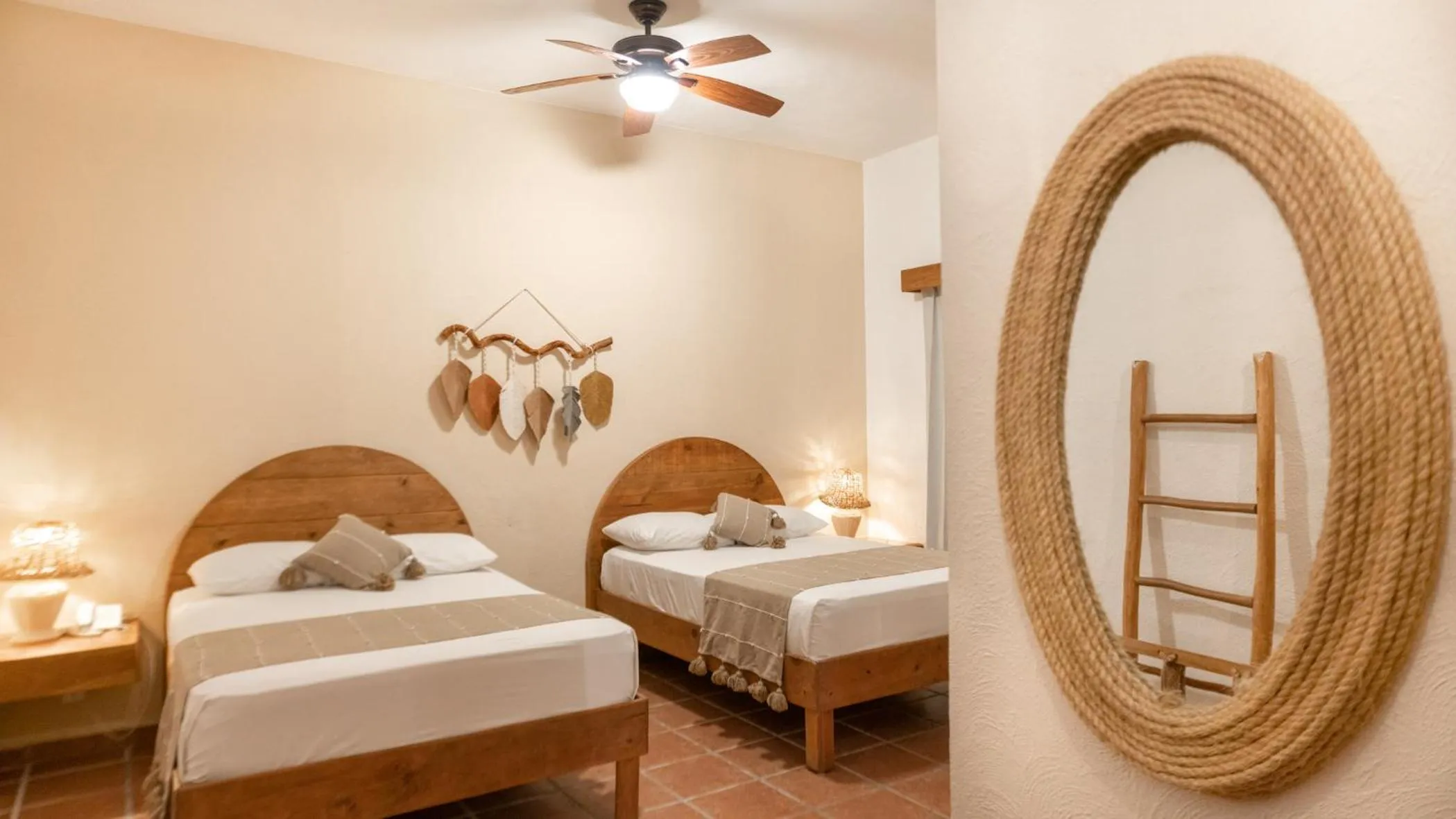 Balcony/Terrace, Bed in Hotel Casa Colibri