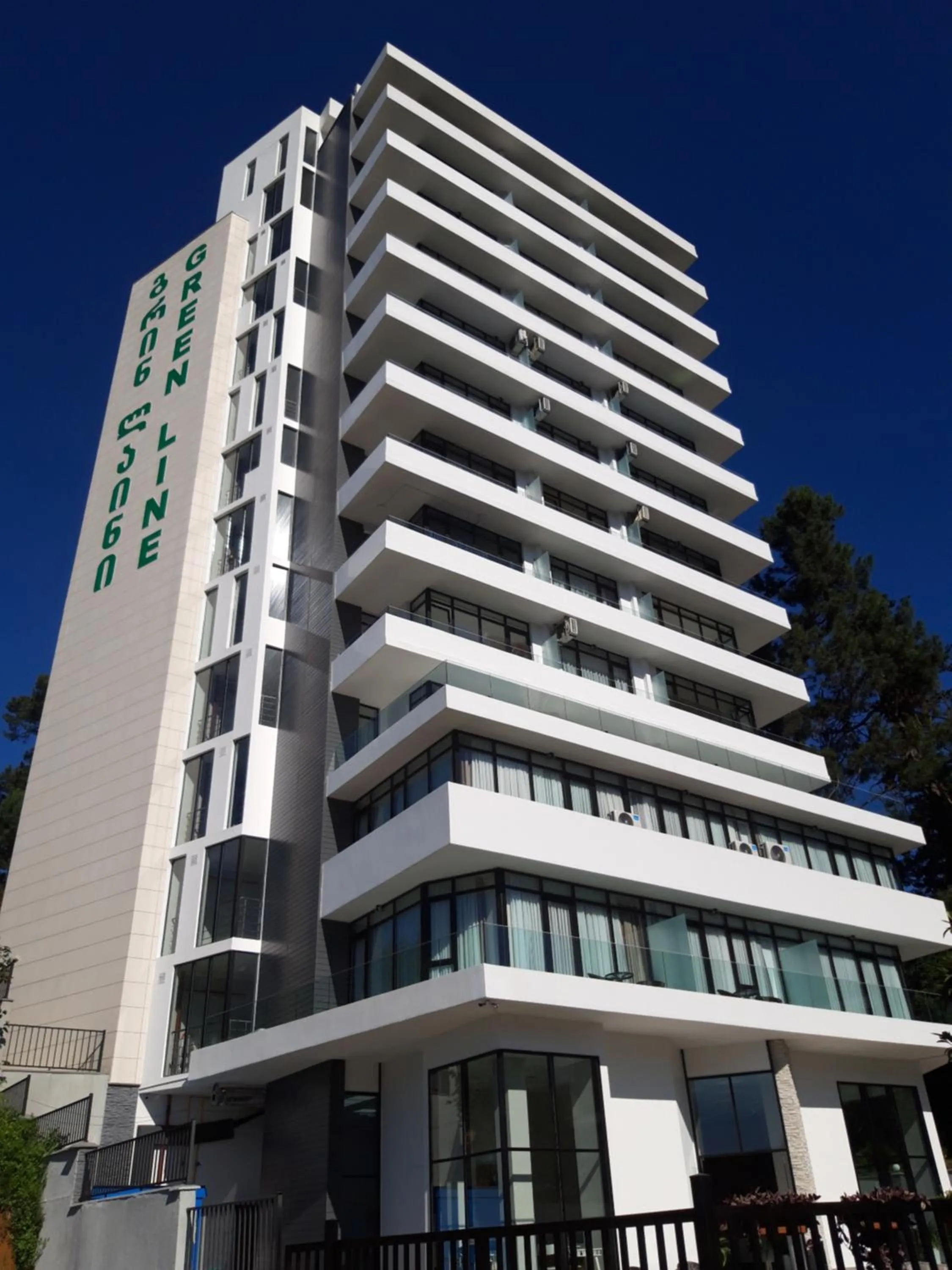 Property building in Green Line